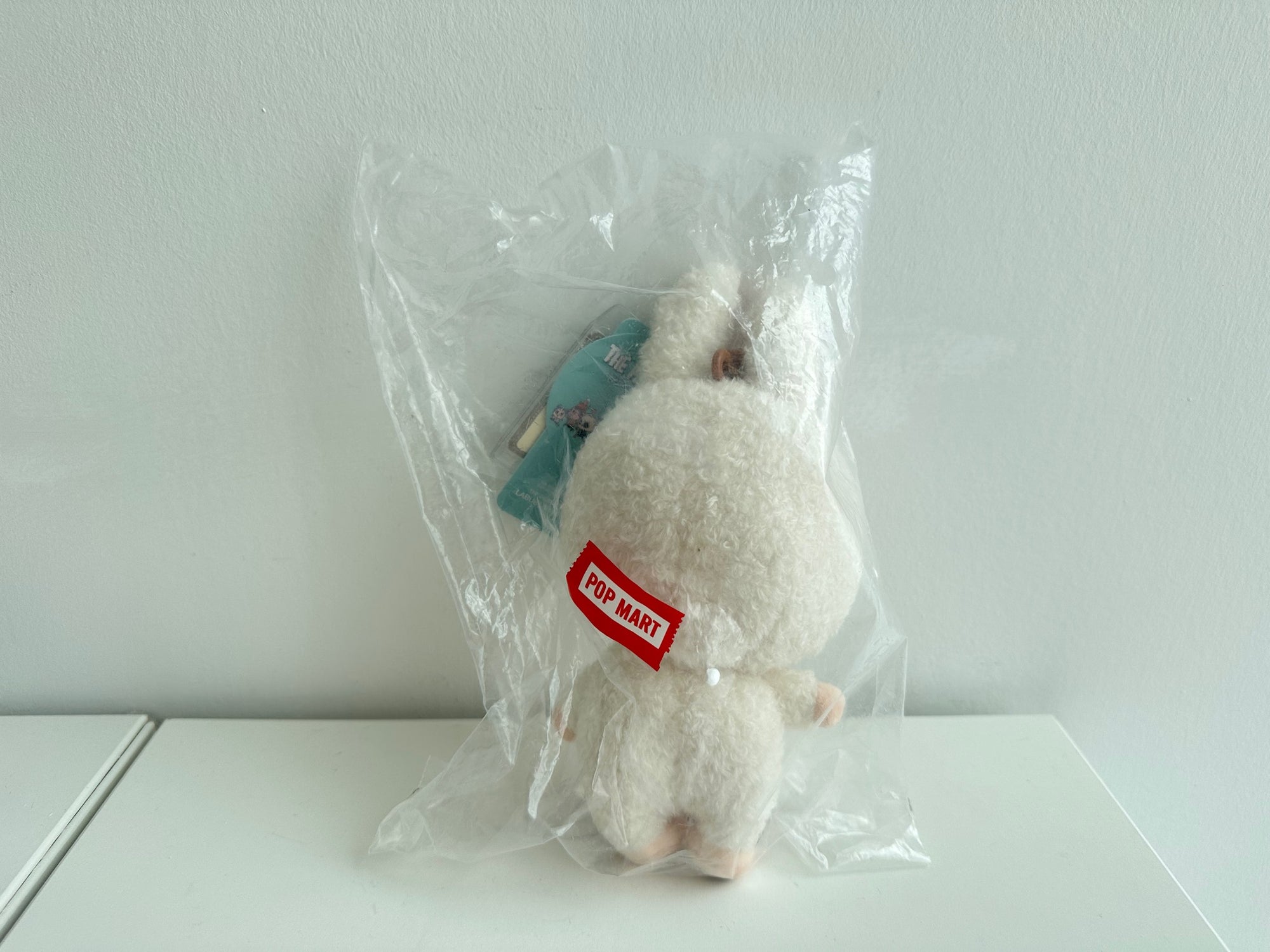 White - Labubu Plush Doll Pendant (POP LAND LIMITED) by POP MART - 1