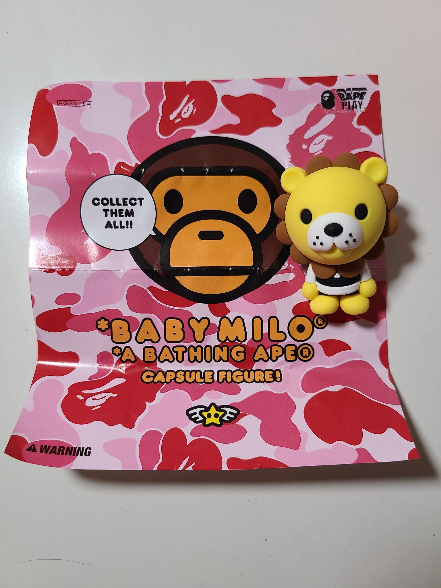 Lion Baby Milo A Bathing Ape Capsule Figure Series 2 by A Bathing Ape