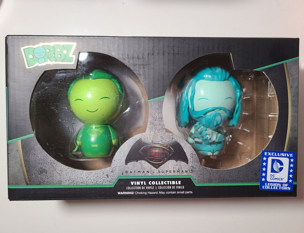 Underwater Aquaman &amp; Kryptonite Superman (Exclusive DC Comics Legion of Collectors) - Batman vs Superman by Dorbz Funko - 1