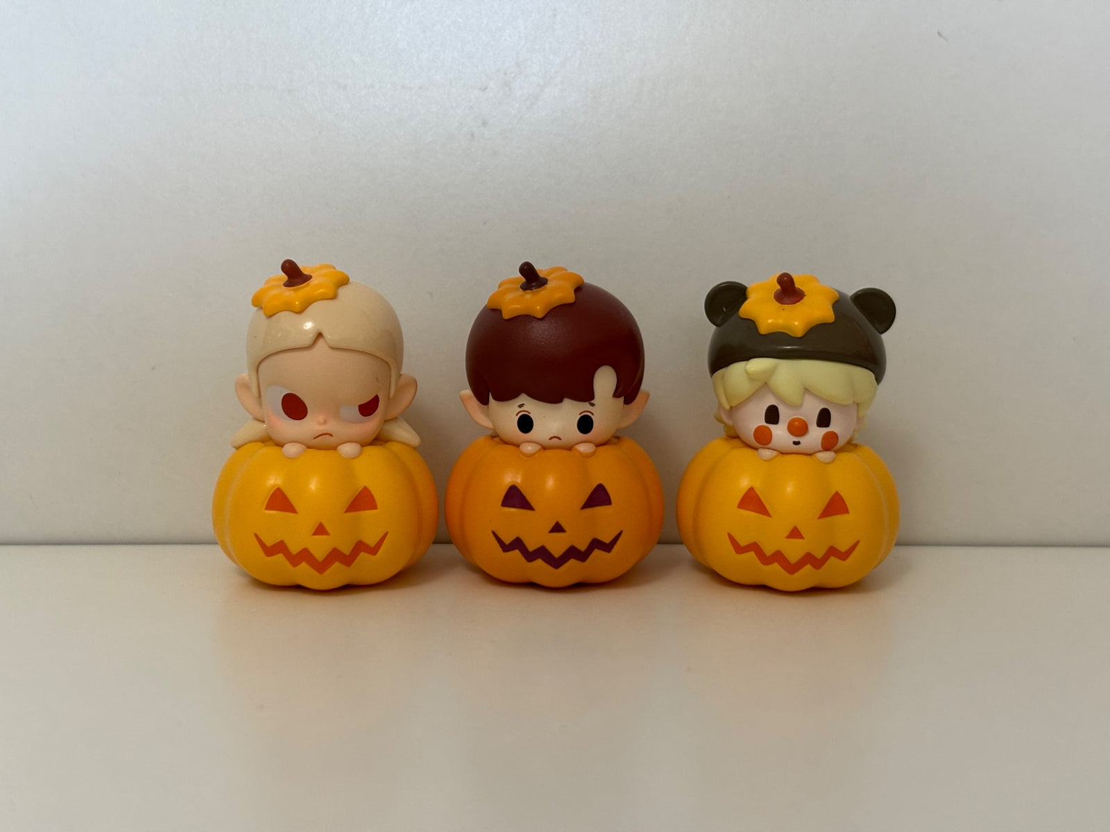 Popmart Beans - Halloween Pumpkin - Set of 3 - 1