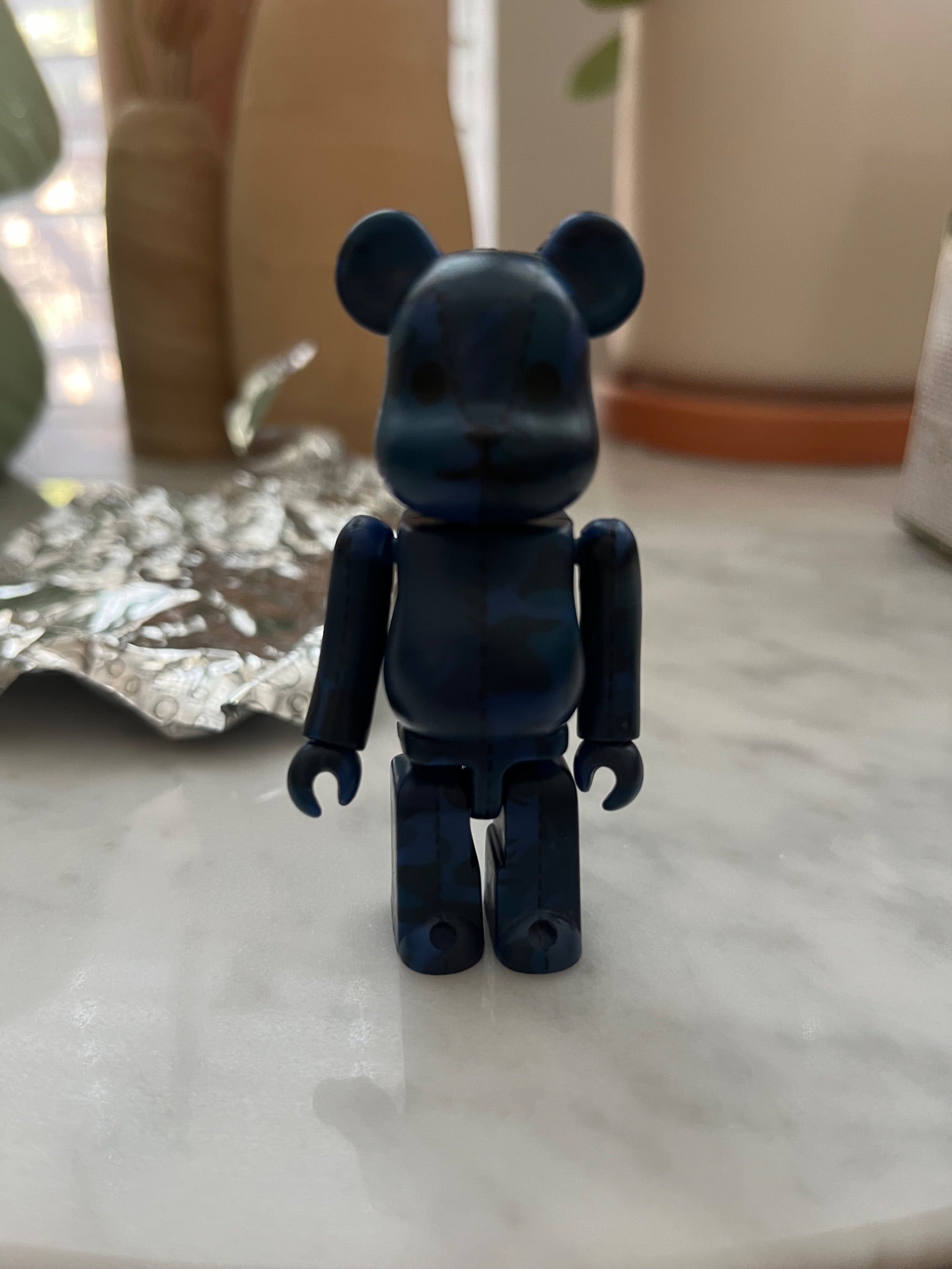 Bearbrick Bape Play Fire Camo Blue 2003 - 2