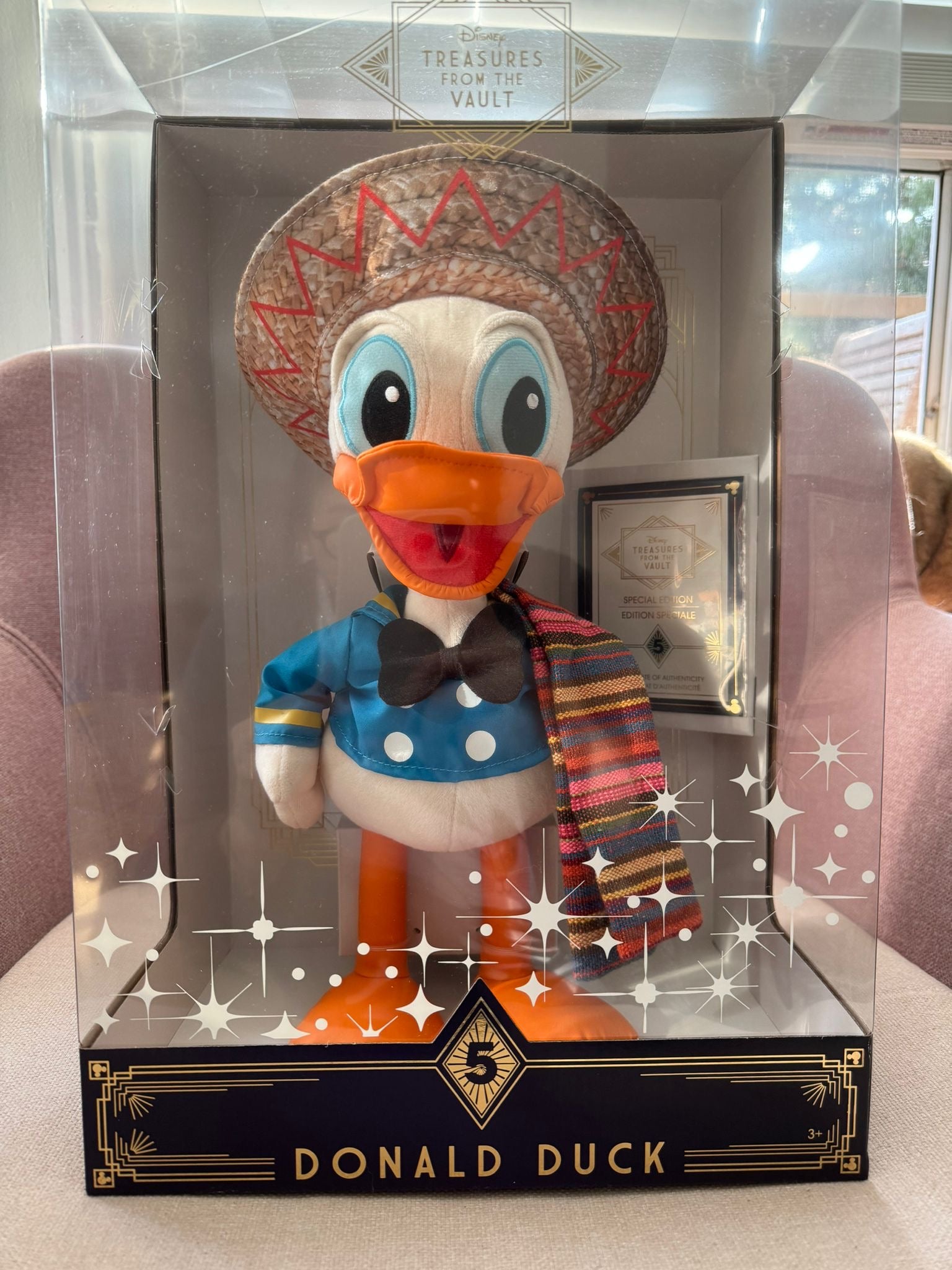 Rare Donald Duck Treasure from the Vault 14.5” Plush - 1