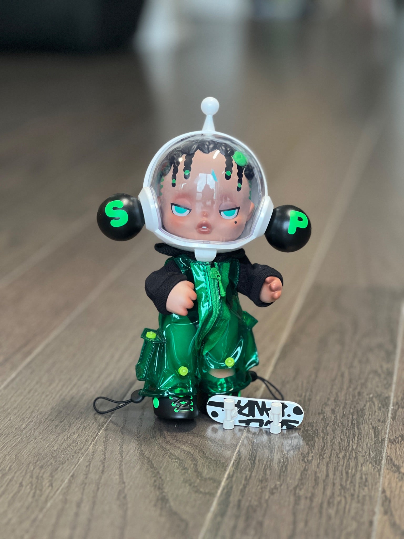 Skullpanda OOTD THE WILD GREEN FIGURINE - 1