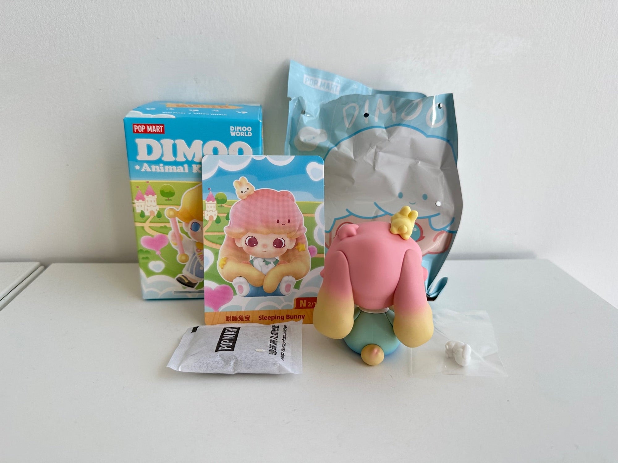 Sleeping Bunny - DIMOO Animal Kingdom Series Figures by POP MART - 3