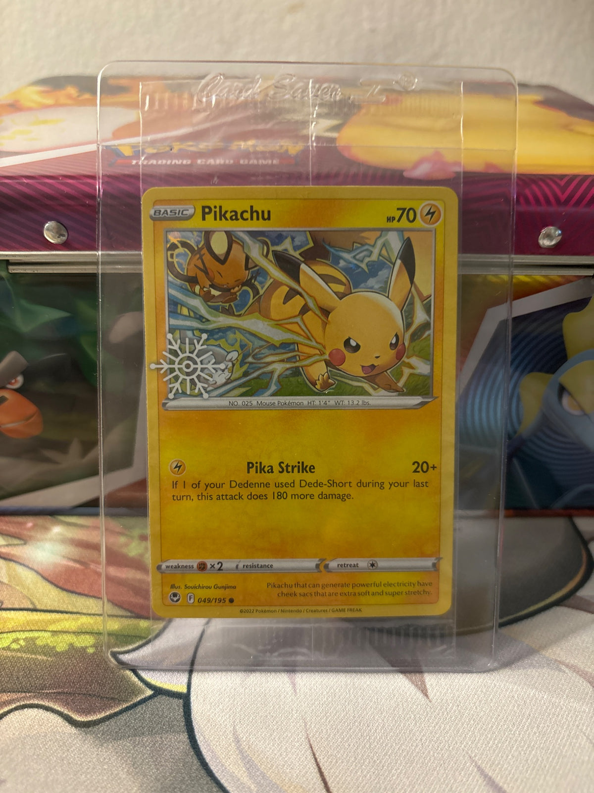 Pokemon Pikachu 2023 Holiday Calendar Holo Stamped Promo  - 1