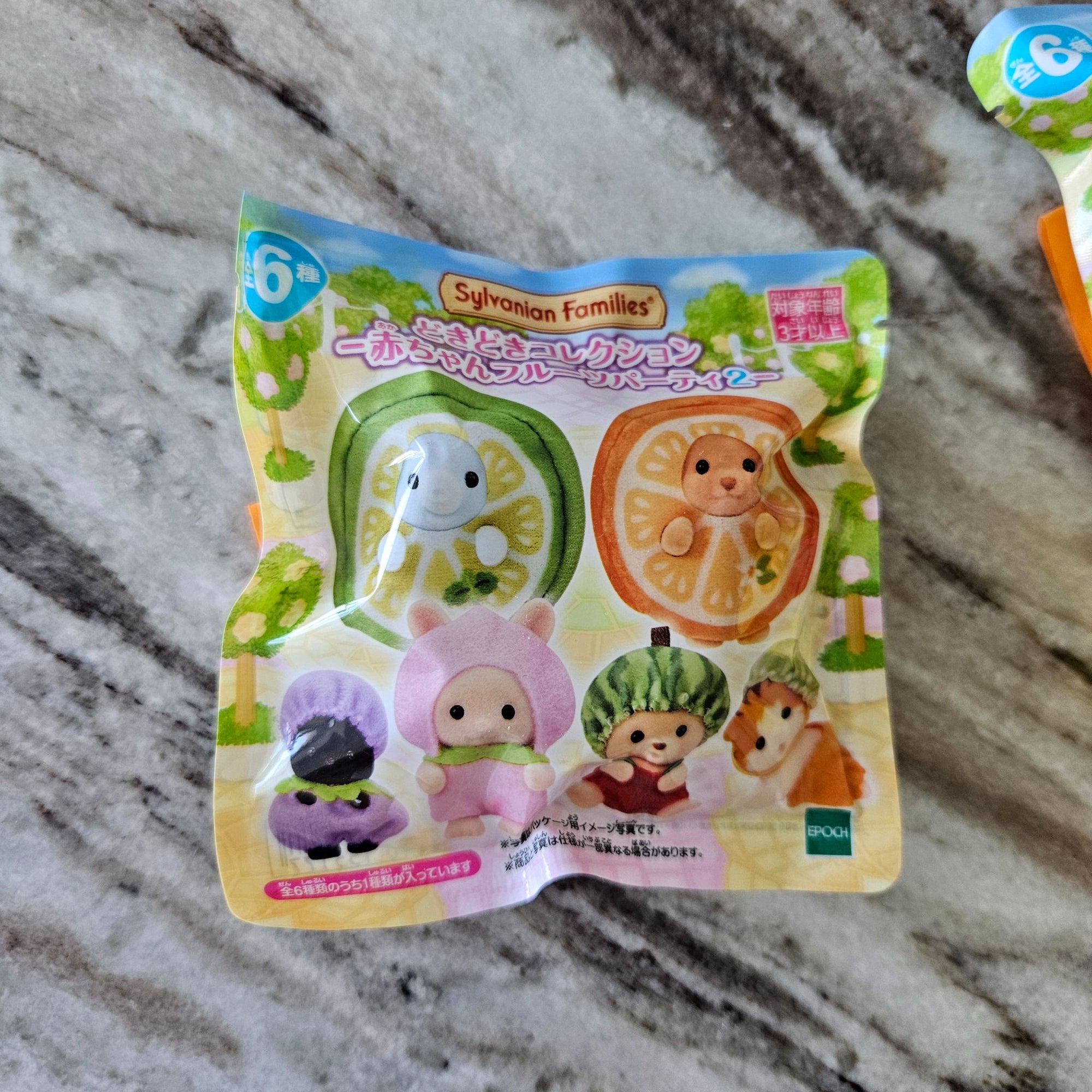 Baby Fruit Party Series 2 - Calico Critters Blind Bag - Sylvanian Families - 1