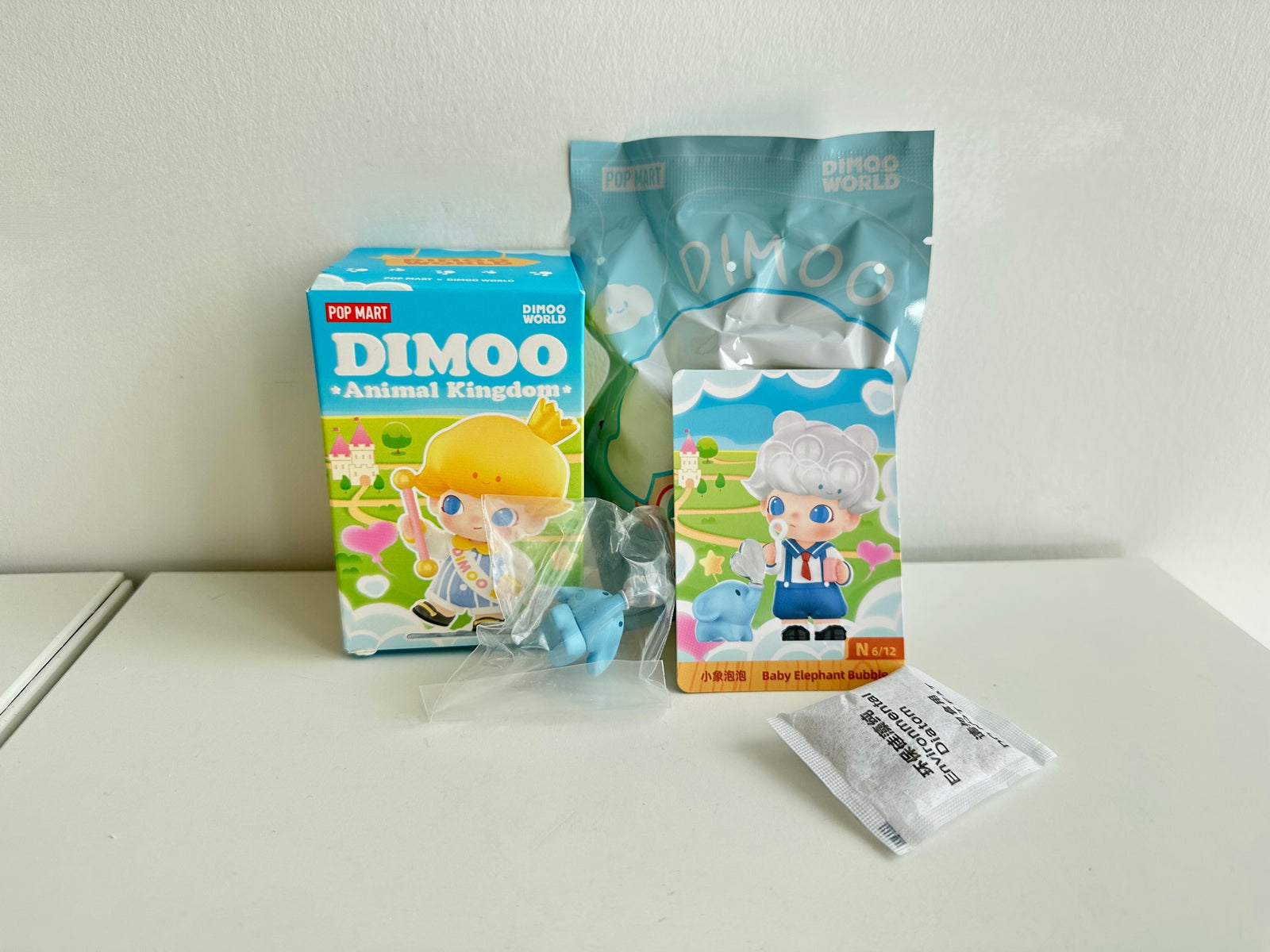 Baby Elephant Bubble - DIMOO Animal Kingdom Series Figures by POP MART - 1