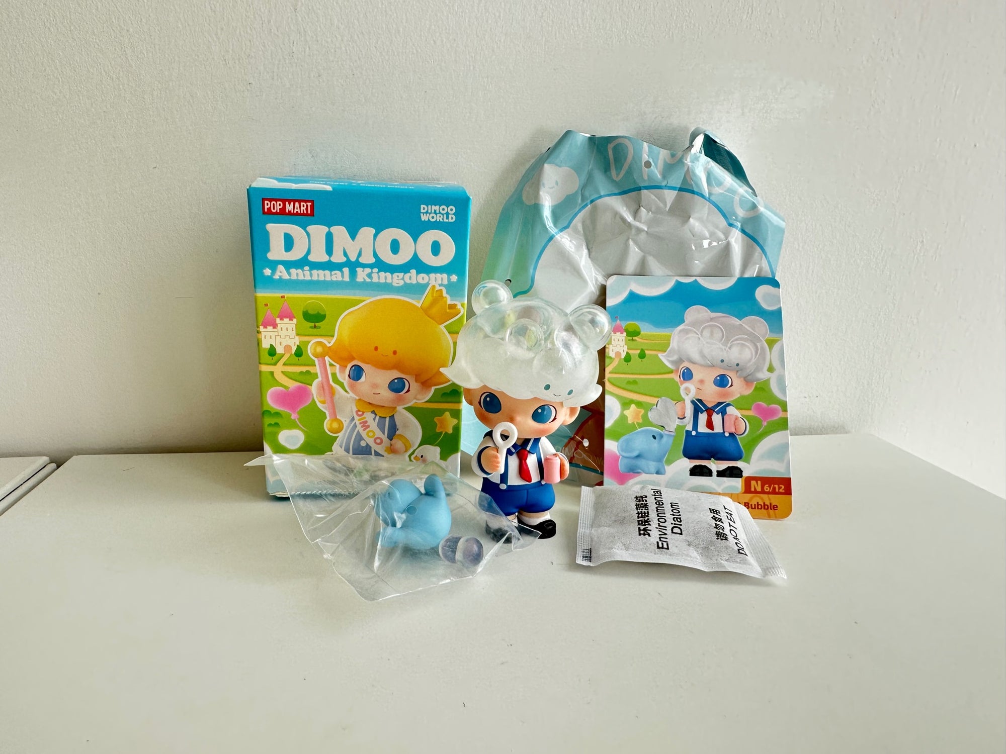 Baby Elephant Bubble - DIMOO Animal Kingdom Series Figures by POP MART - 1