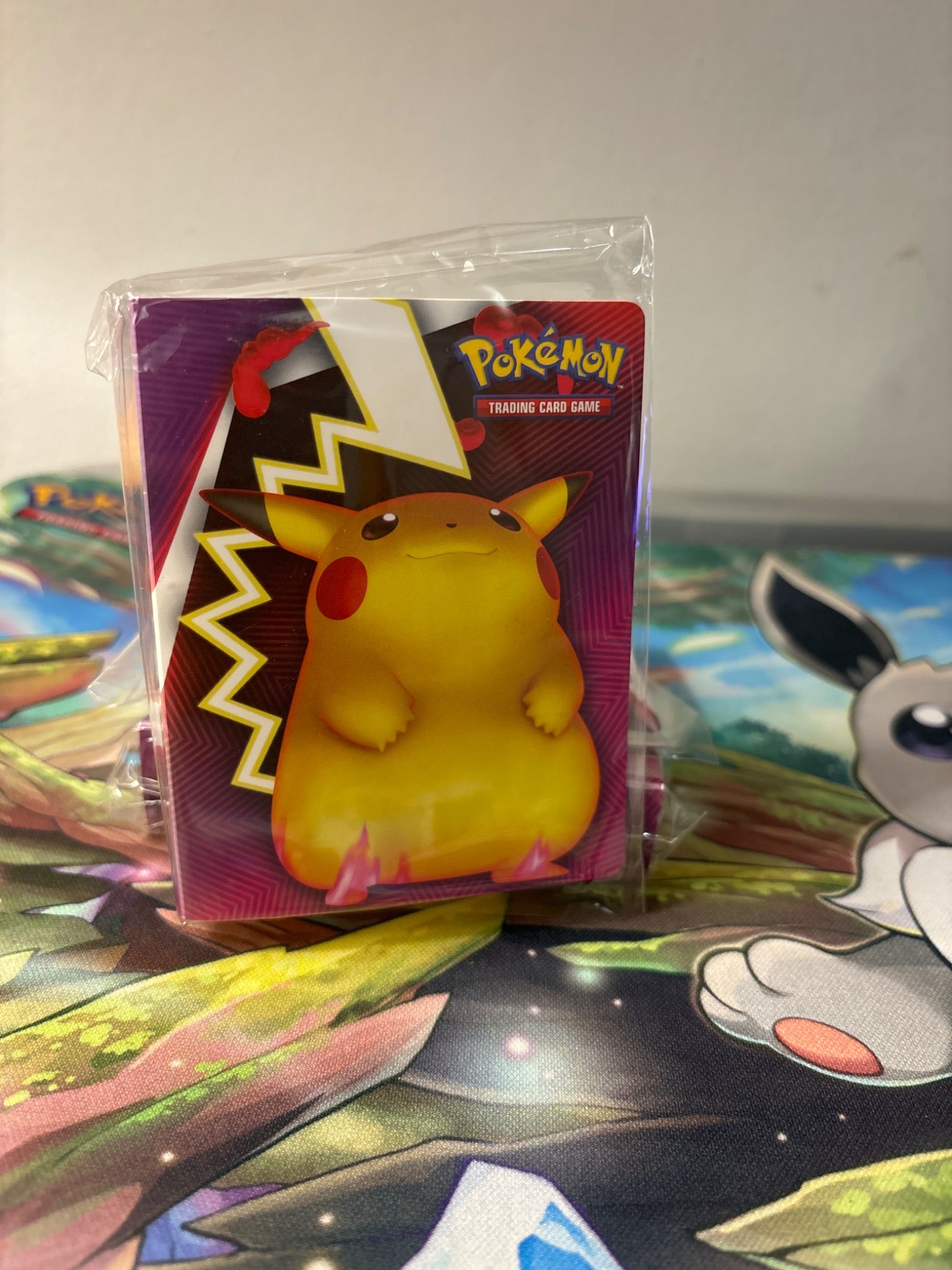 Pokémon Pikachu Vmax Gigantimax Mini Portfolio Card Binder  - 1