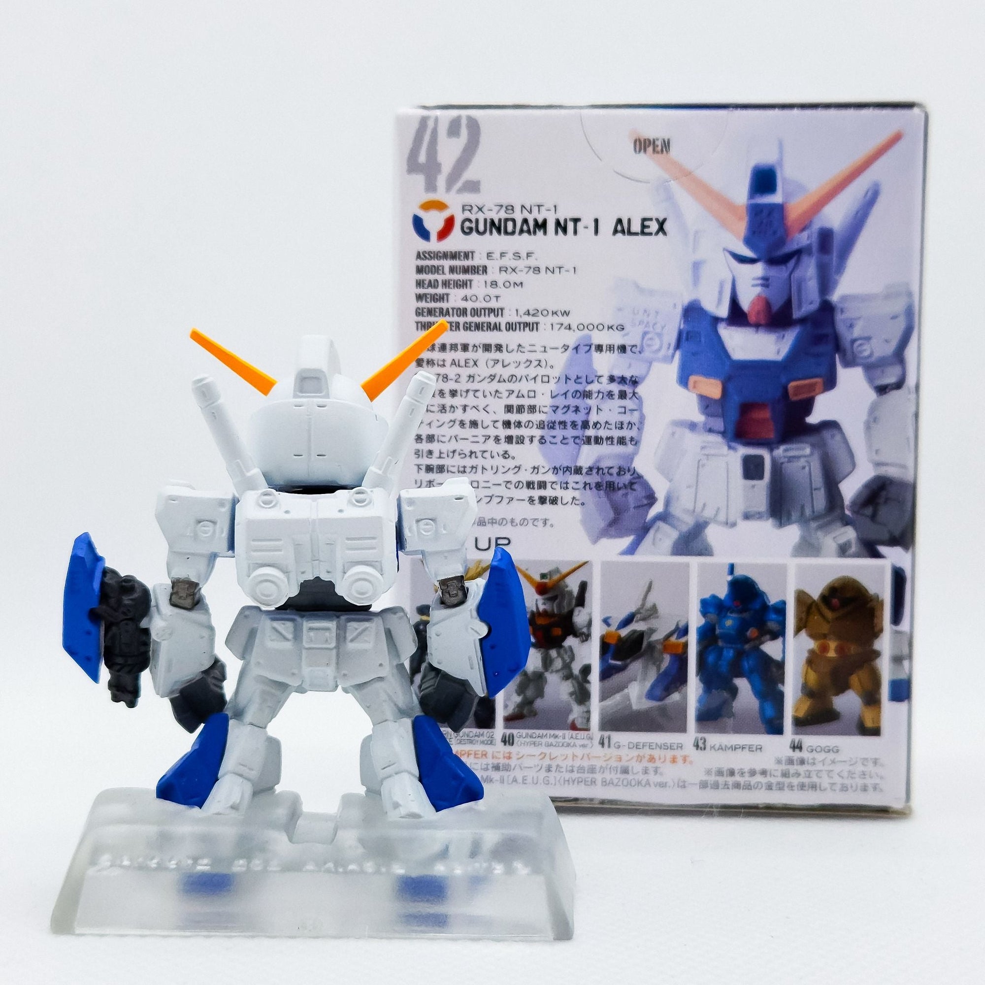 Gundam Converge #42 Gundam NT-1 ALEX by Bandai - 3