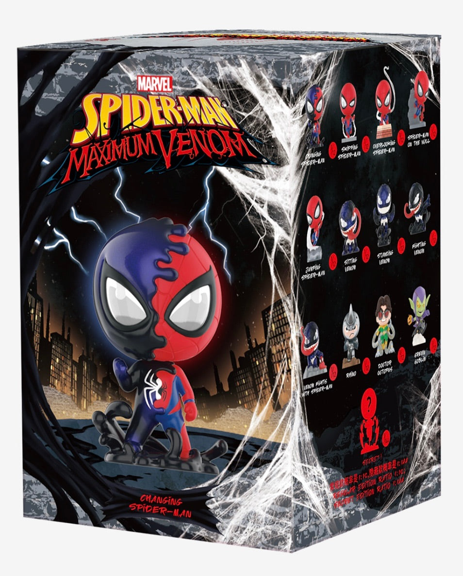 Pop Mart Disney Marvel Spider-Man Maximum Venom Single Blind Box  - 1