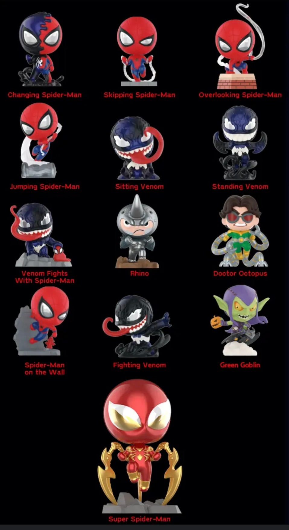 Pop Mart Disney Marvel Spider-Man Maximum Venom Single Blind Box  - 2