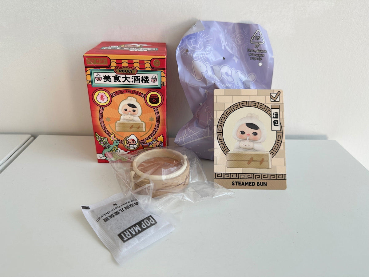 STEAMED BUN - Pucky The Feast Series Figures Blind Box by POP MART - 1