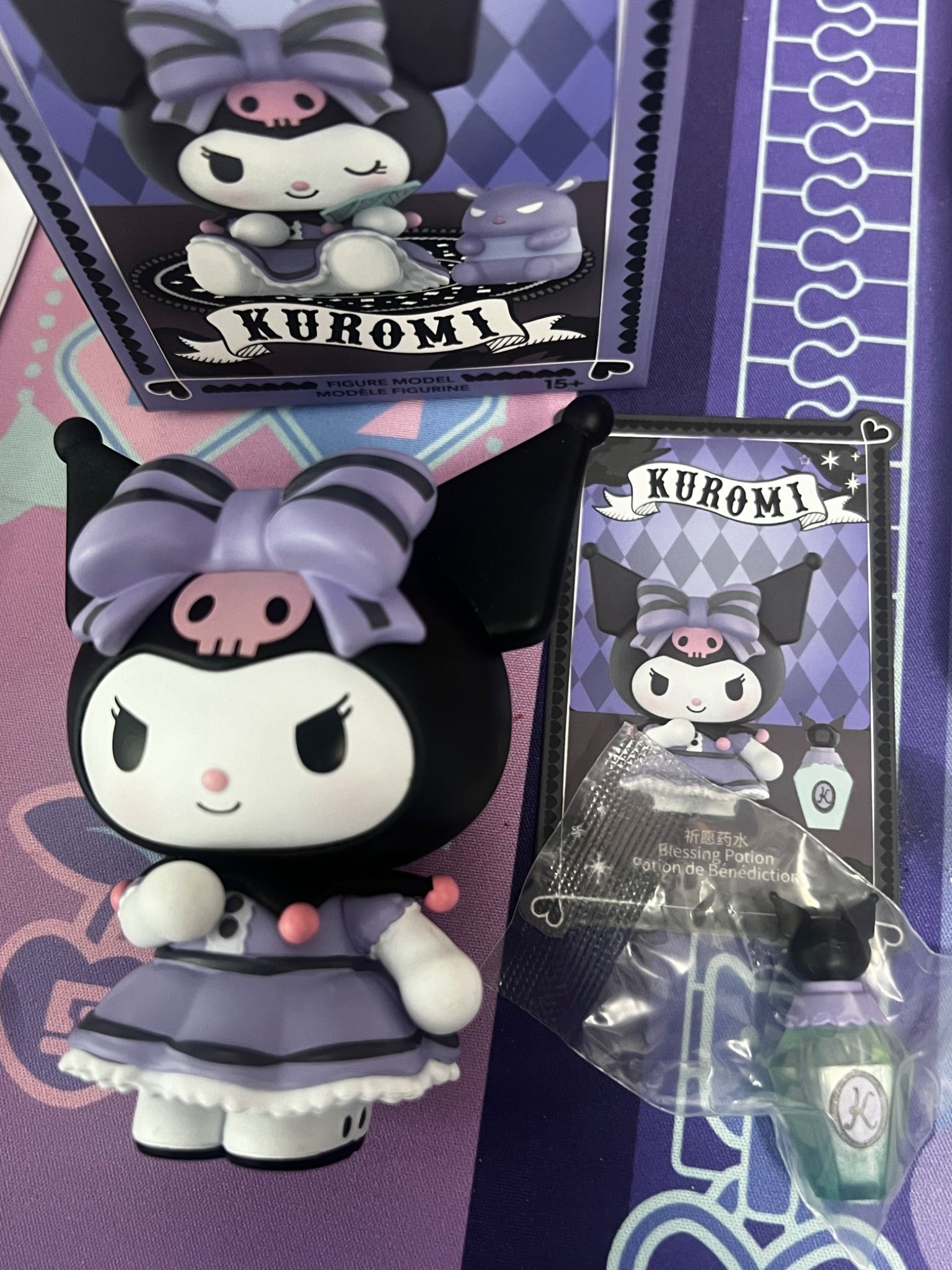 Kuromi Blessing Potion - Kuromi Lucky Divination - Miniso X Sanrio - 1