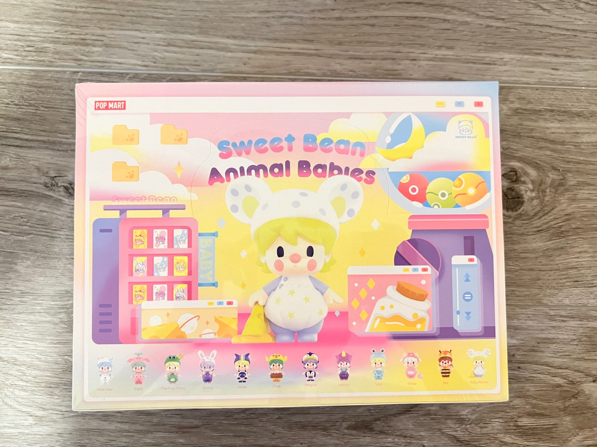 Sweet Bean Animal Babies Series - Pop Mart - Full Box  - 3