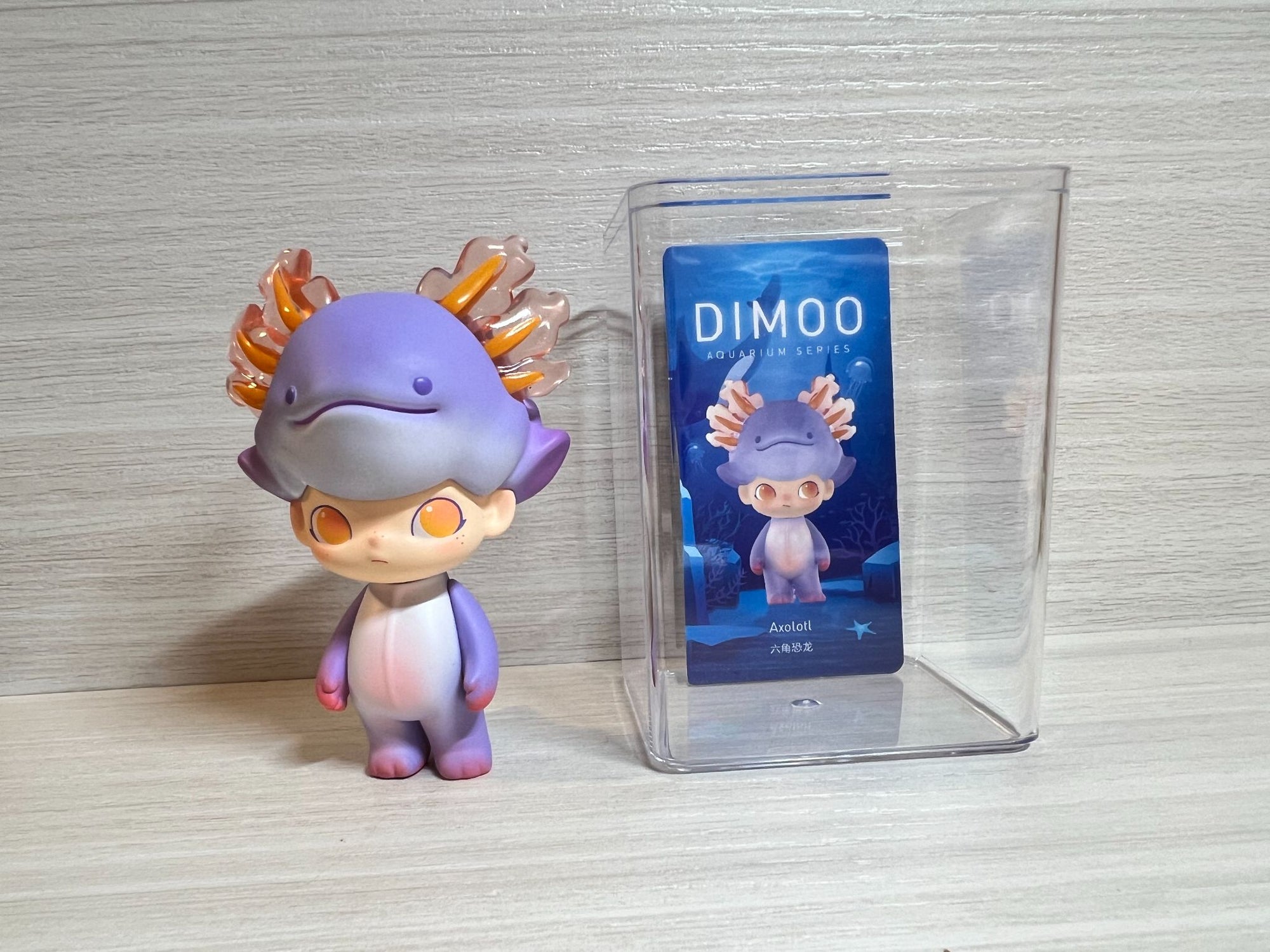 Pop Mart X Dimoo Aquarium - Axolotl - 1