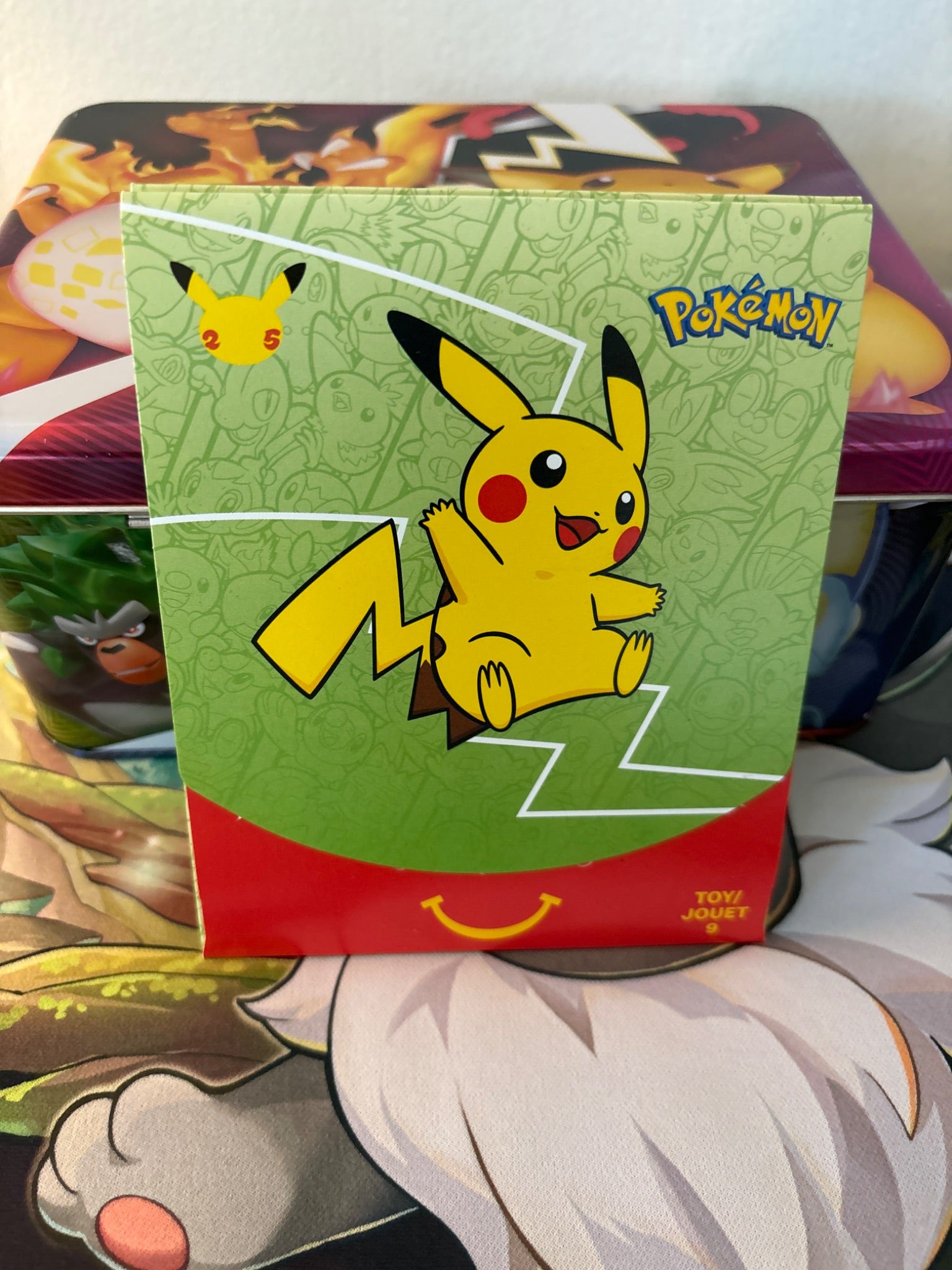 Pokemon 25th Anniversary McDonalds 2021 Sealed Packs & activities - 1