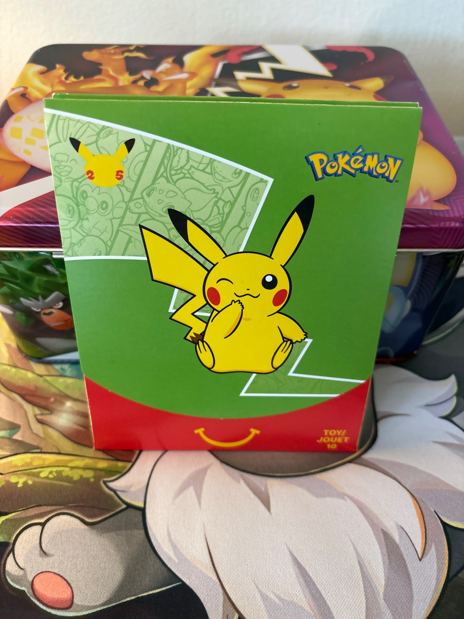 Pokemon 25th Anniversary McDonalds 2021 Sealed Packs & activities with stickers - 1