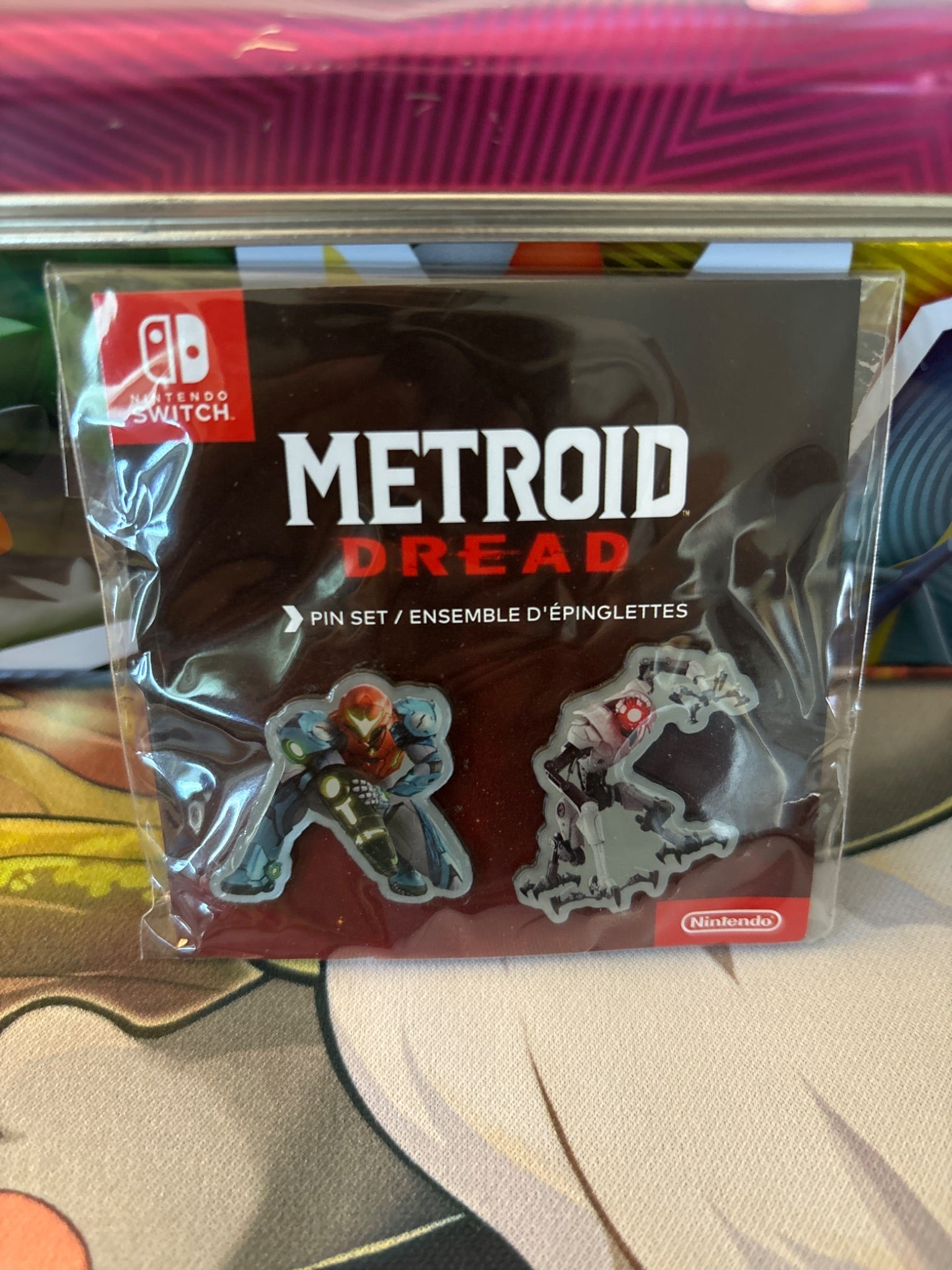 Metroid Dread Nintendo Switch Promotional Pin set  - 1