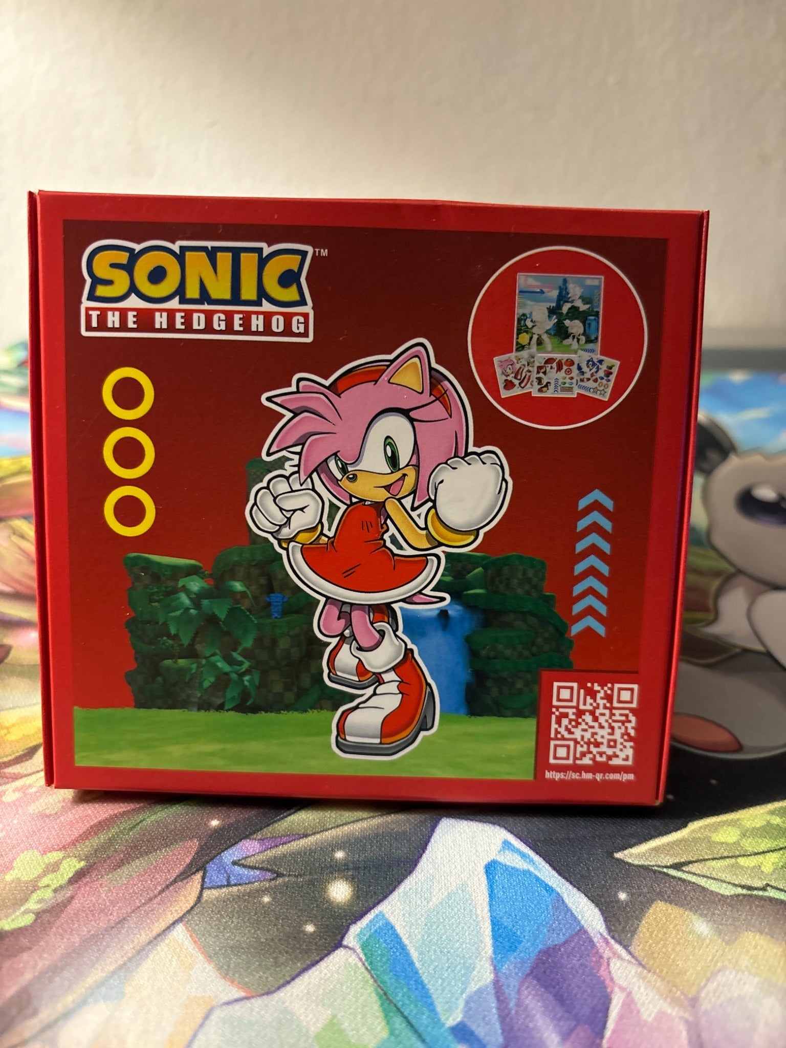 Amy Rose (RED) - Sonic the hedgehog X activity set - 1