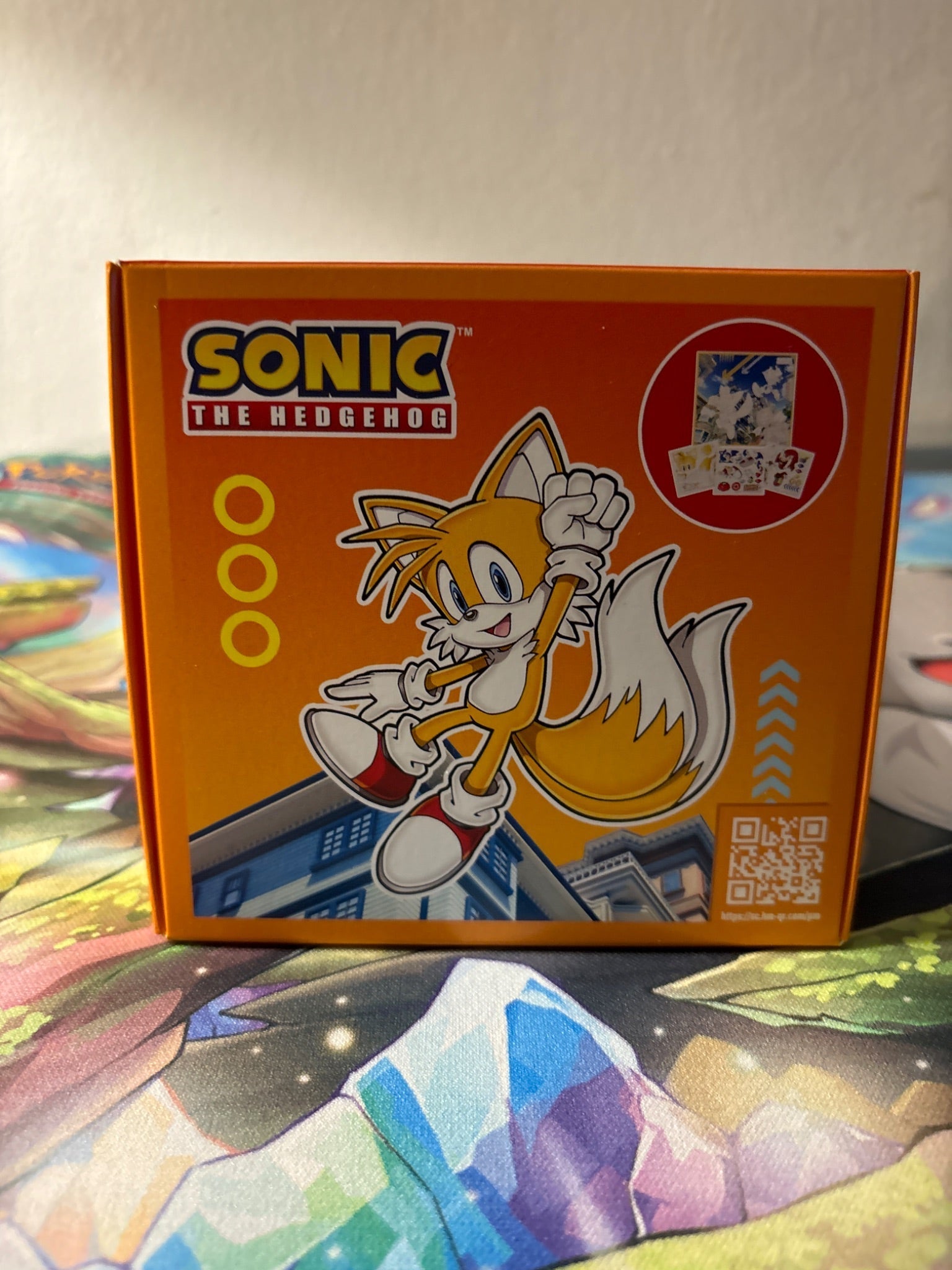 Tails (RED) - Sonic the hedgehog X activity set - 1