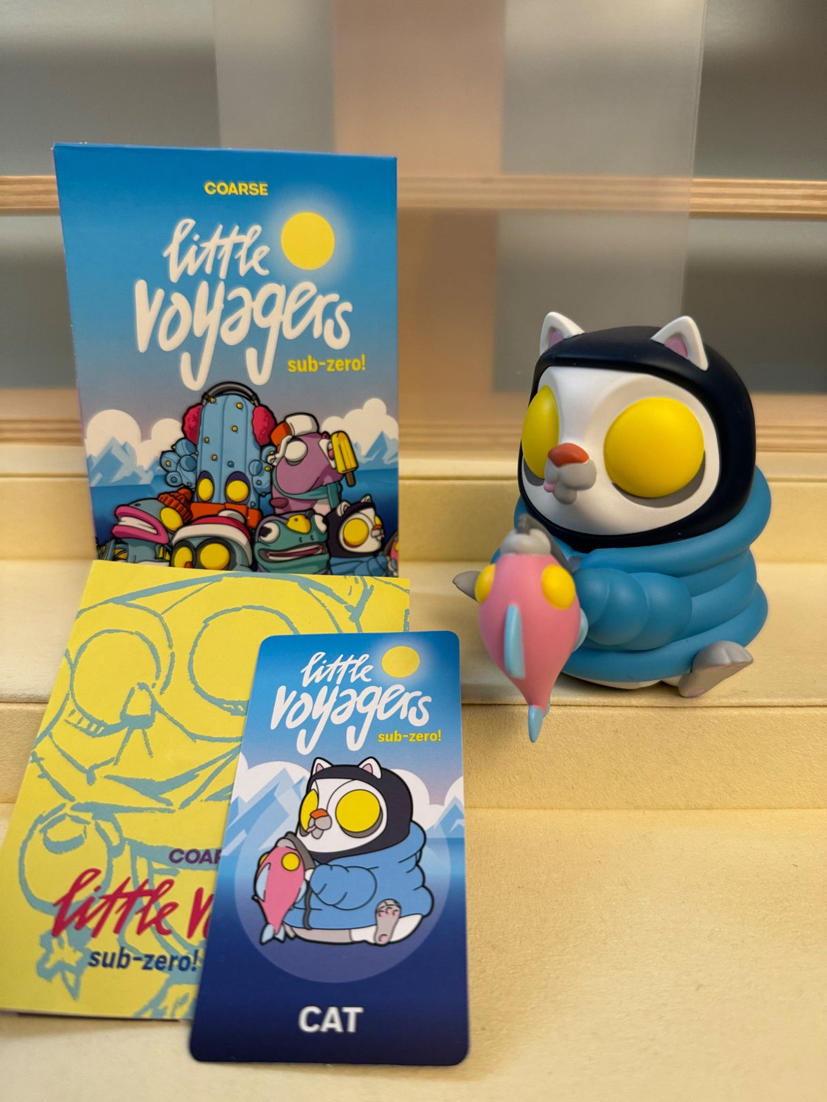 Pop Mart x Coarse Little Voyagers - Sub-Zero - CAT - 1