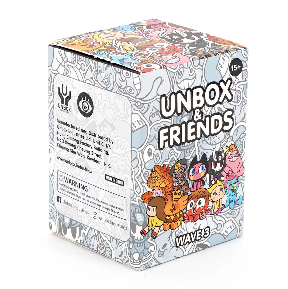 Unbox Industries Unbox &amp; Friends Wave 3 one blind box - 1