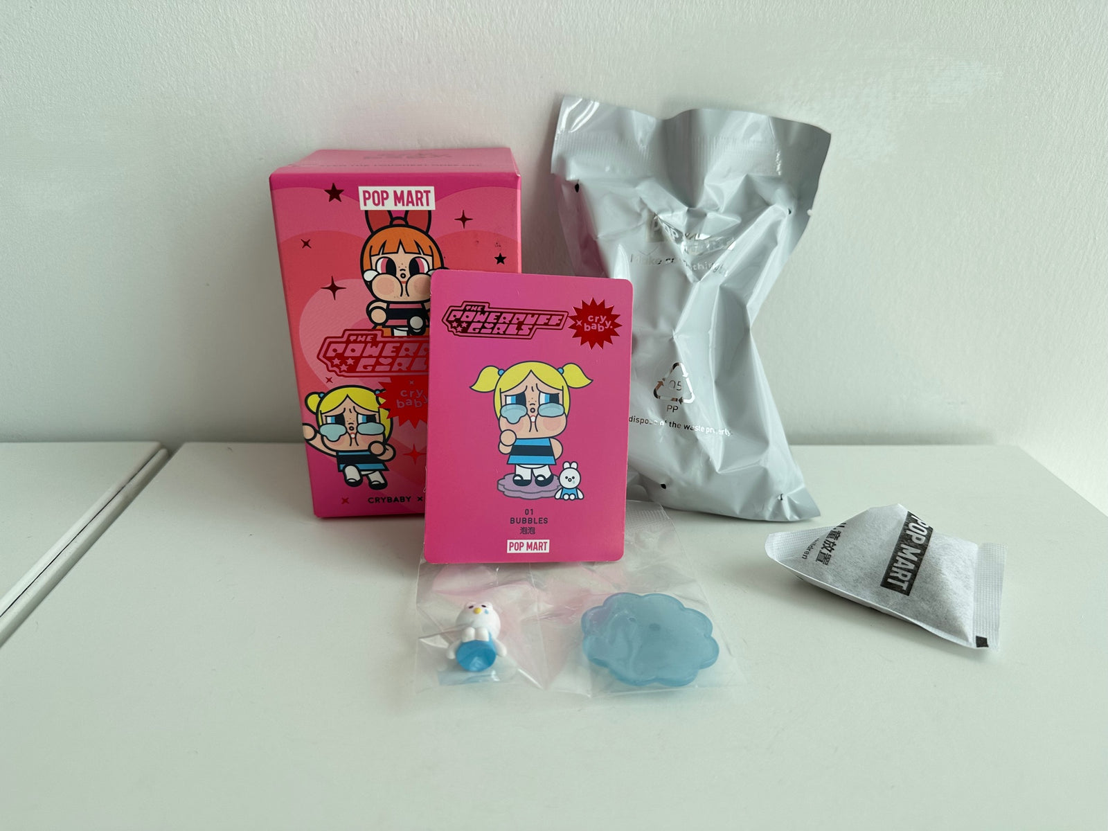 BUBBLES - CRYBABY x Powerpuff Girls Series Figures by POP MART - 1