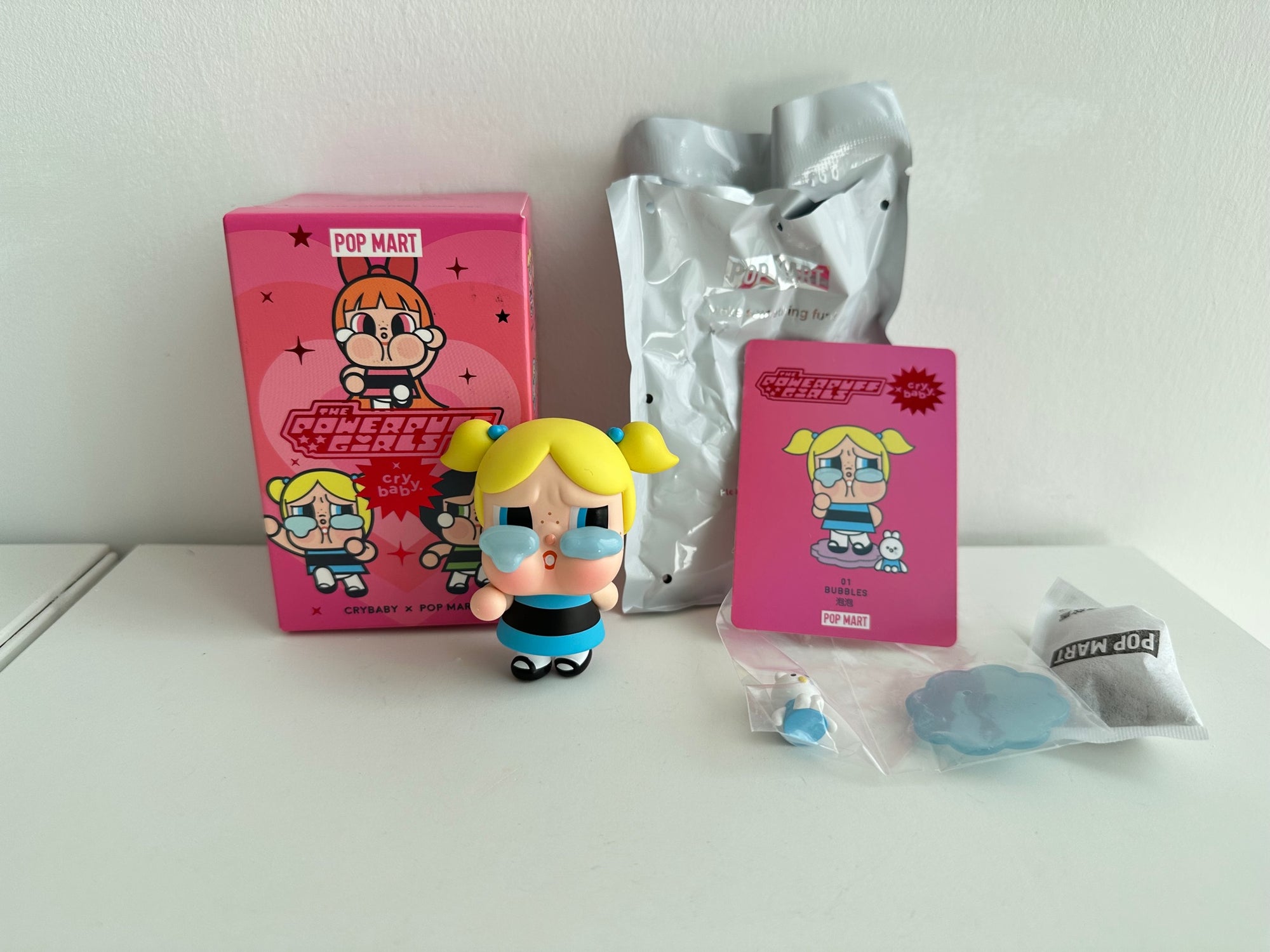 BUBBLES - CRYBABY x Powerpuff Girls Series Figures by POP MART - 1