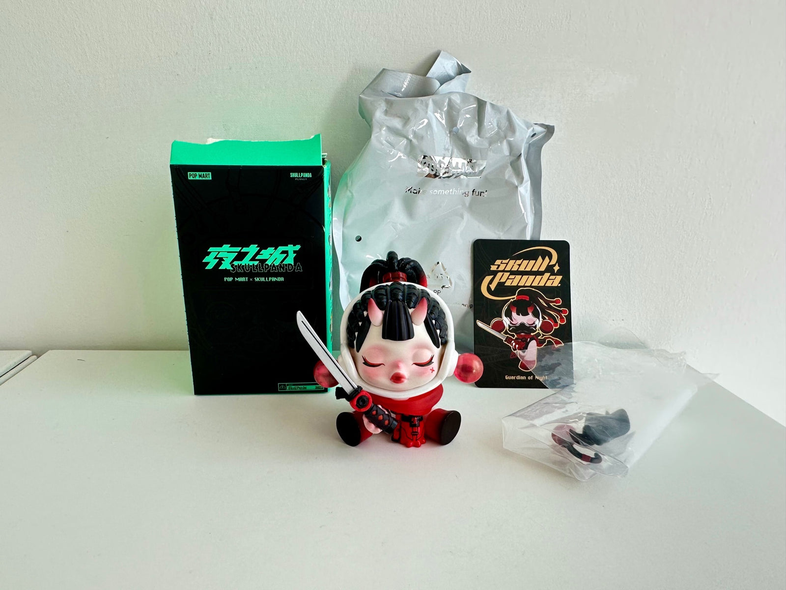 Guardian of Night (Chaser/ Secret) - City of Night Blind Box Series SkullPanda by POP MART - 1