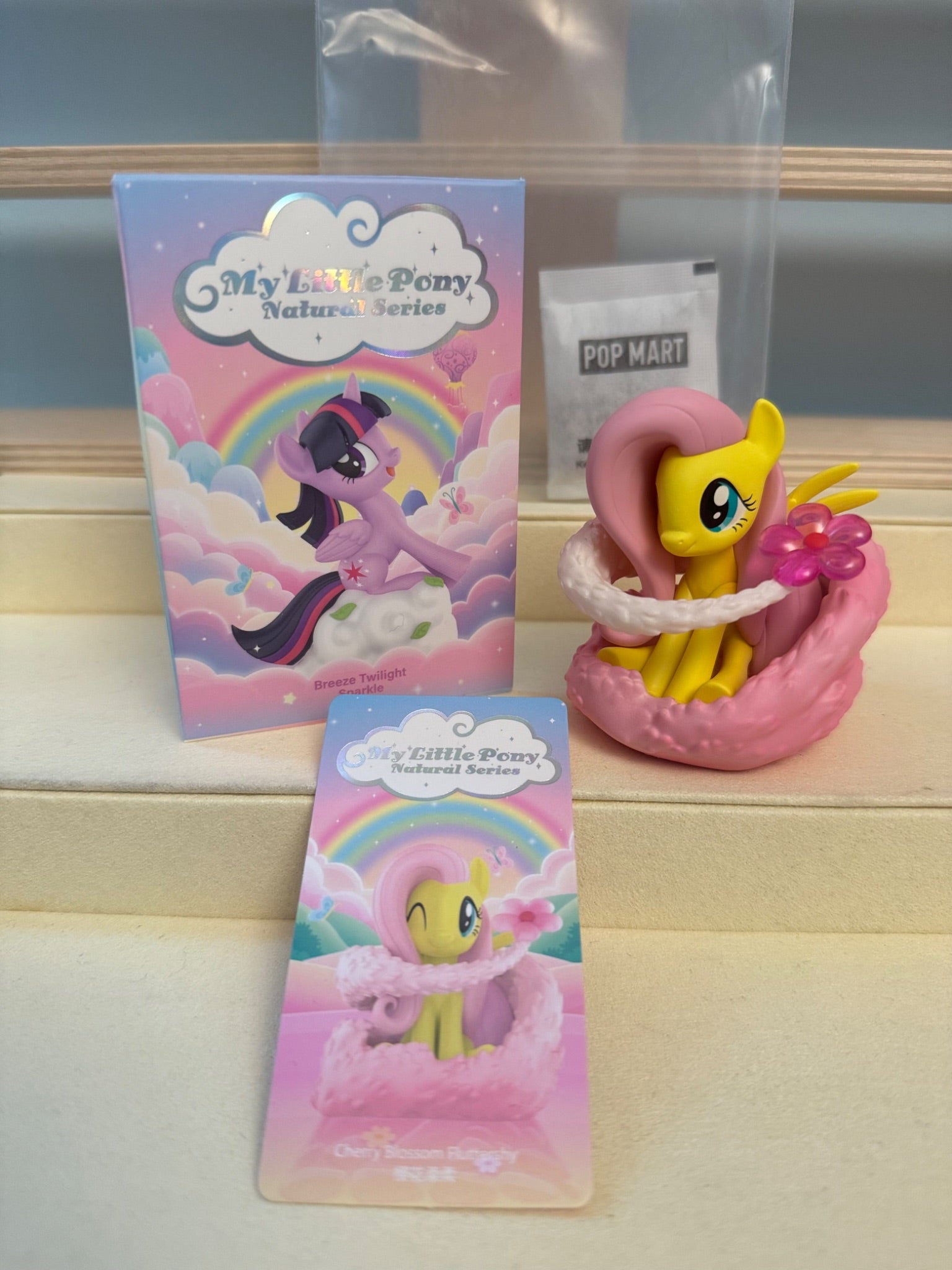 Pop Mart My Little Pony Natural Series - Cherry Blossom Fluttershy - 1