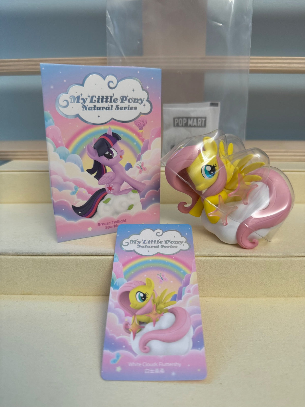 Pop Mart My Little Pony Natural Series - White Clouds Fluttershy - 1