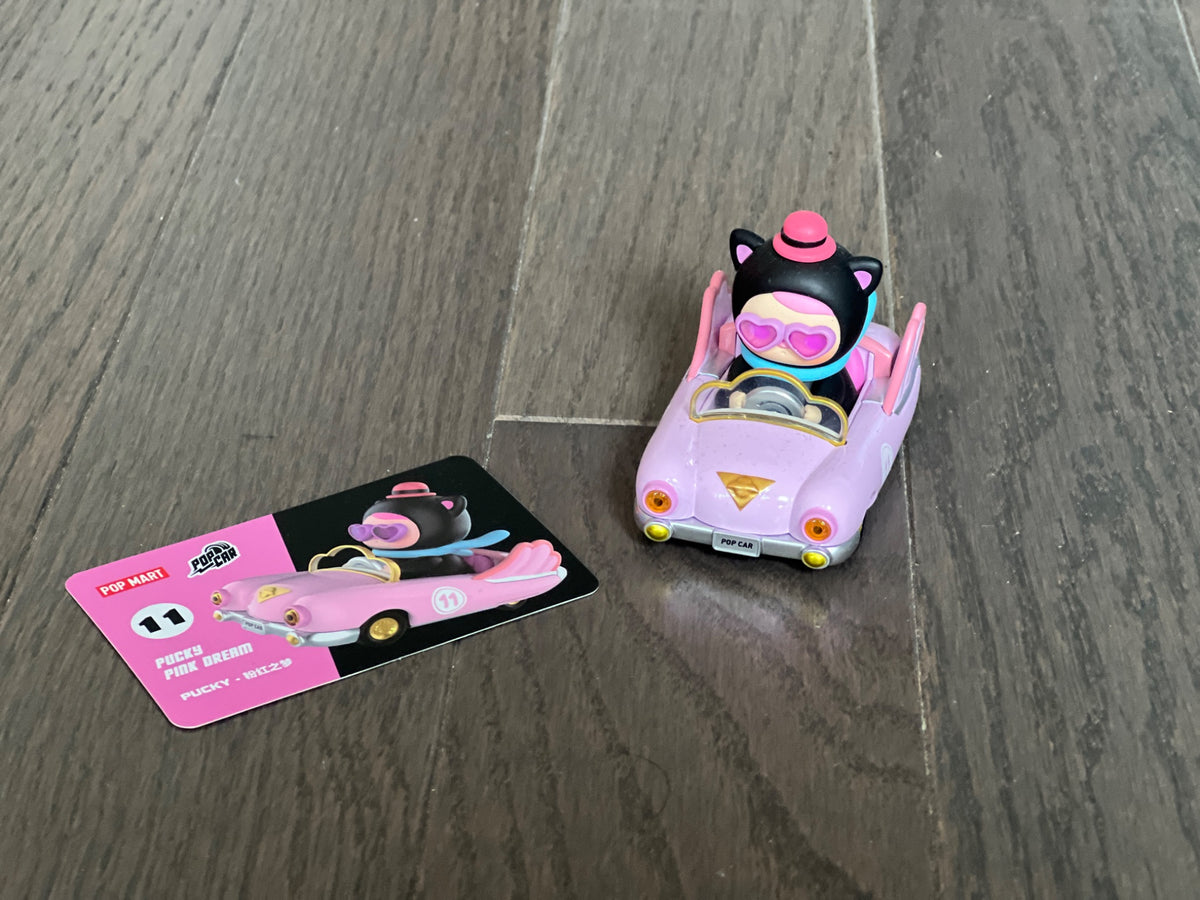 Pucky Pink Dream - POP MART POPCAR Super Track Series Blind Box - 1