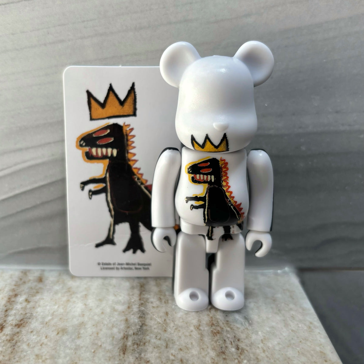 Bearbrick Series 44 - Jean-Michel Basquiat by Medicom - 1