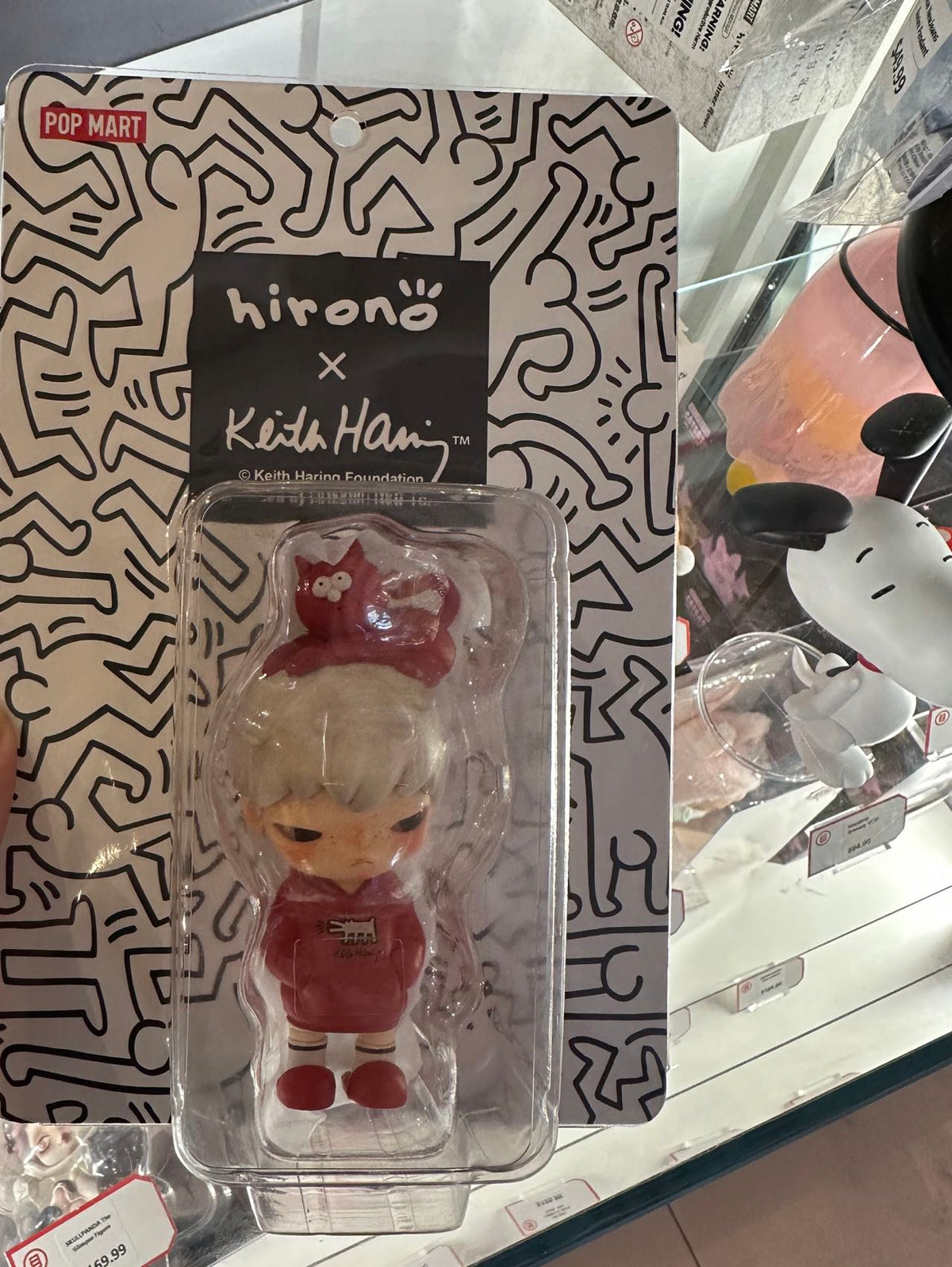 Hirono x Keith Haring Figure by POP MART - 1