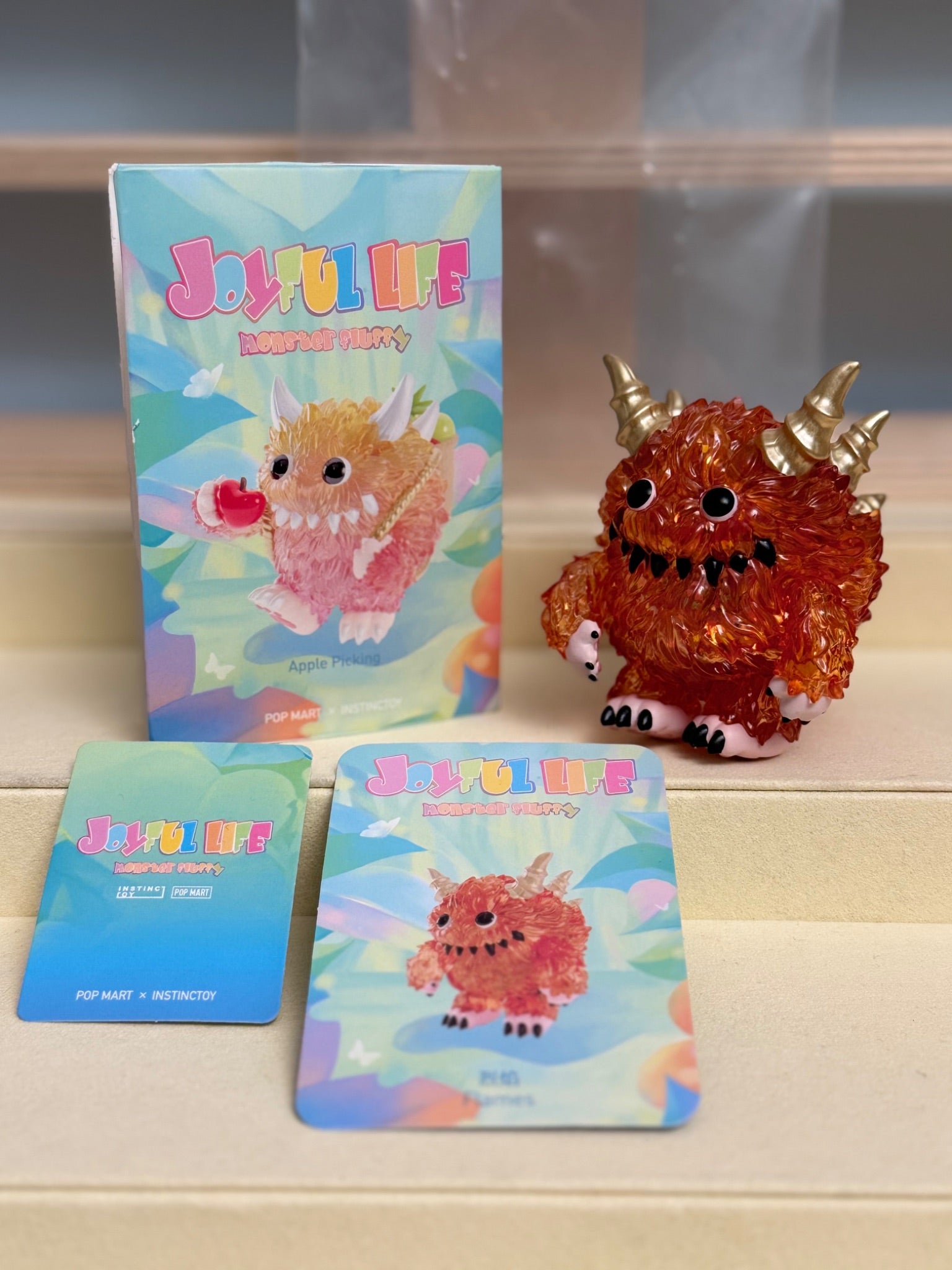 Flames - Pop Mart x Intinctoy - Joyful Life Monster Fluffy - 1