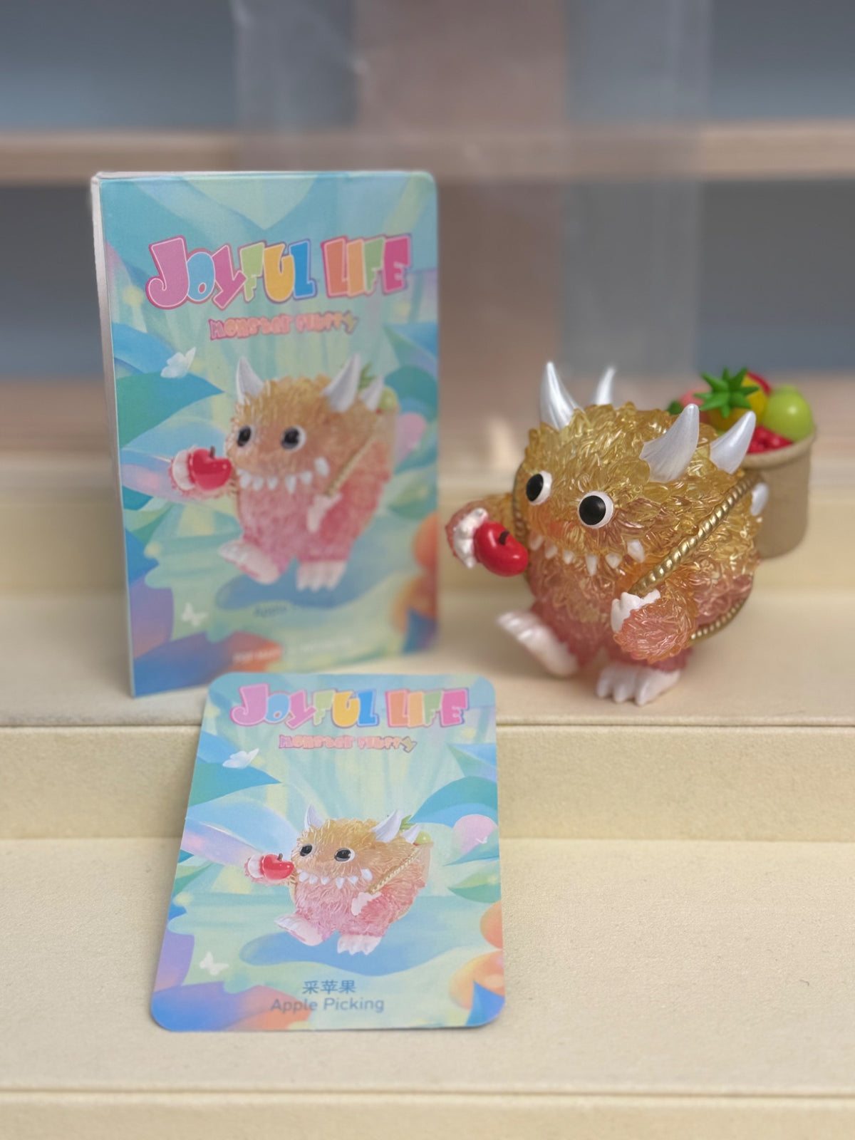 Apple Picking - Pop Mart x Intinctoy - Joyful Life Monster Fluffy - 1