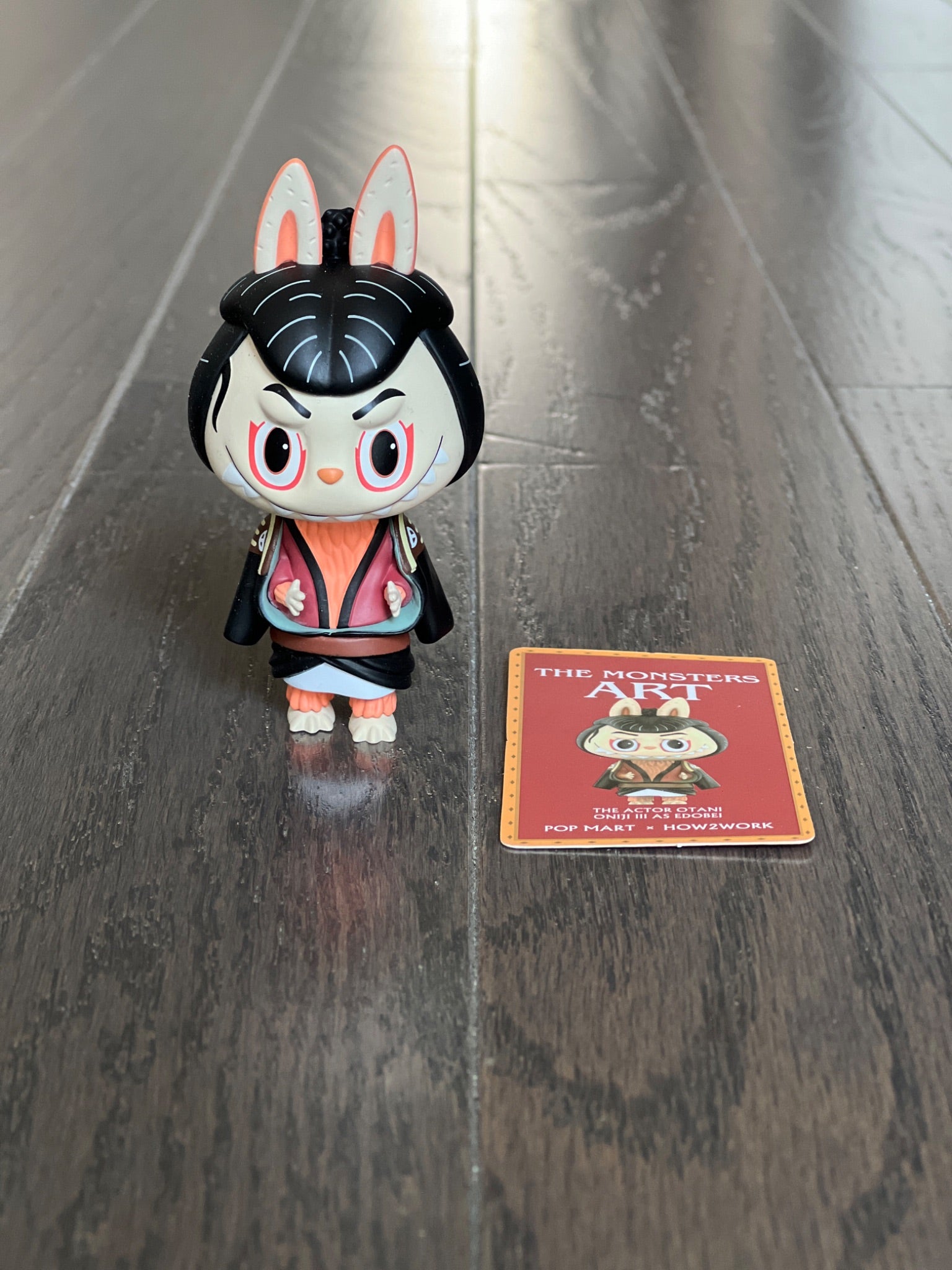 Pop Mart Labubu The Monsters Art Series Blind Box THE ACTOR OTANI ONIJI III AS EDOBEI - 1