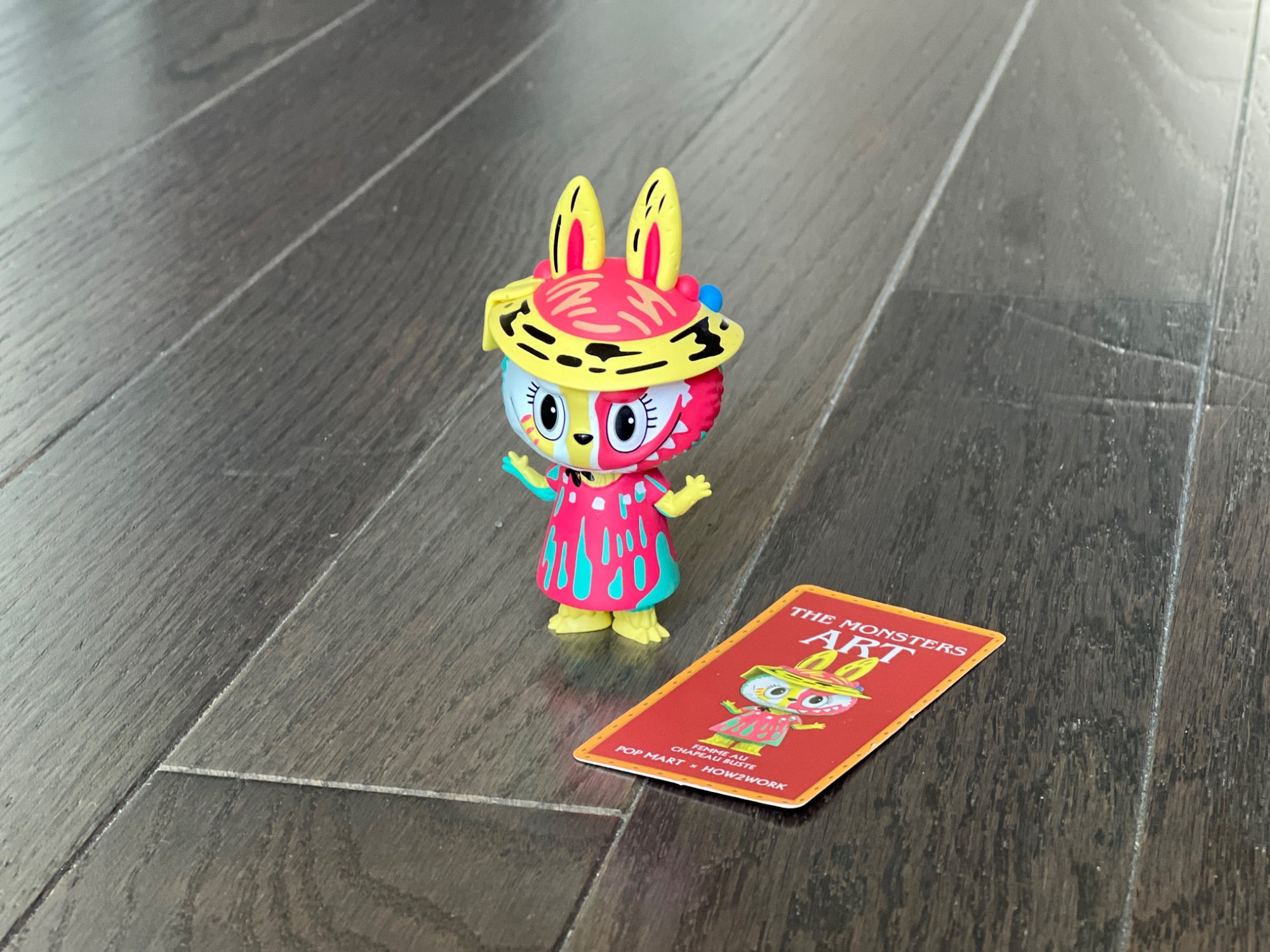 Pop Mart Labubu The Monsters Art Series Blind Box FEMME AU CHAPEAU BUSTE - 1