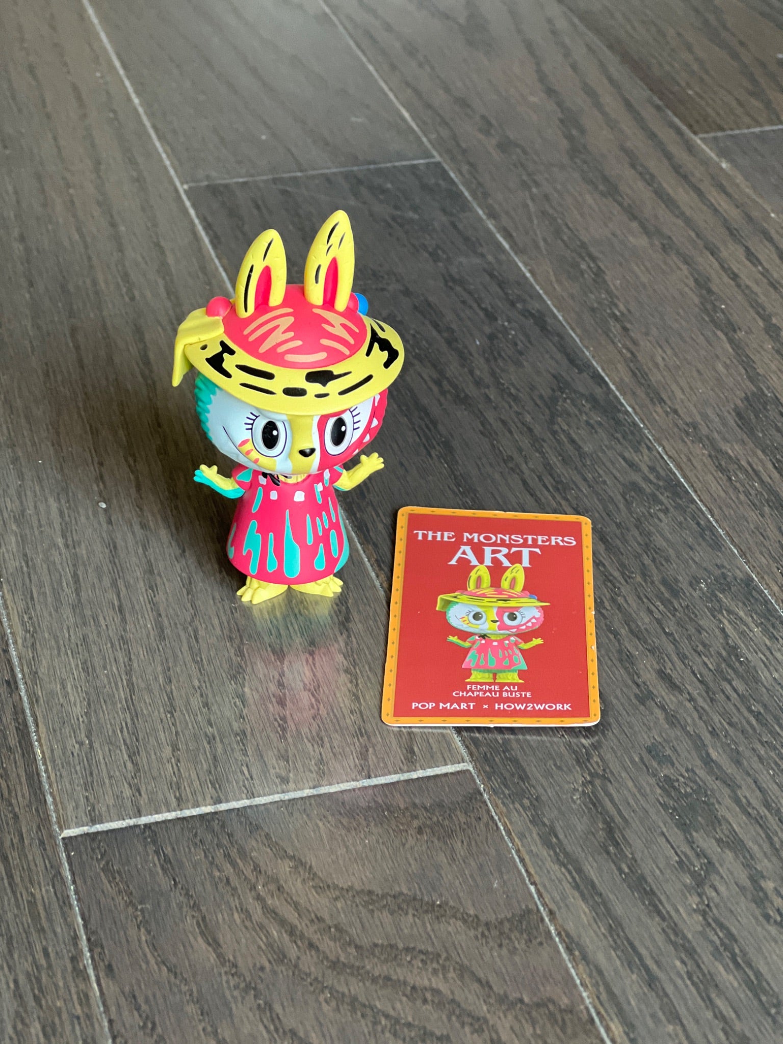 Pop Mart Labubu The Monsters Art Series Blind Box FEMME AU CHAPEAU BUSTE - 3