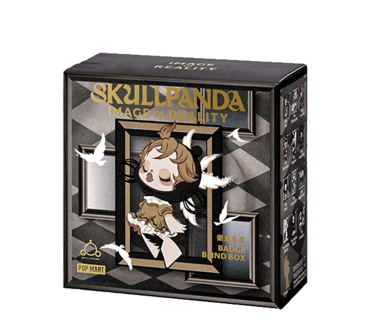 SKULLPANDA Image Of Reality Series-Badge Blind Box by POP MART - 1