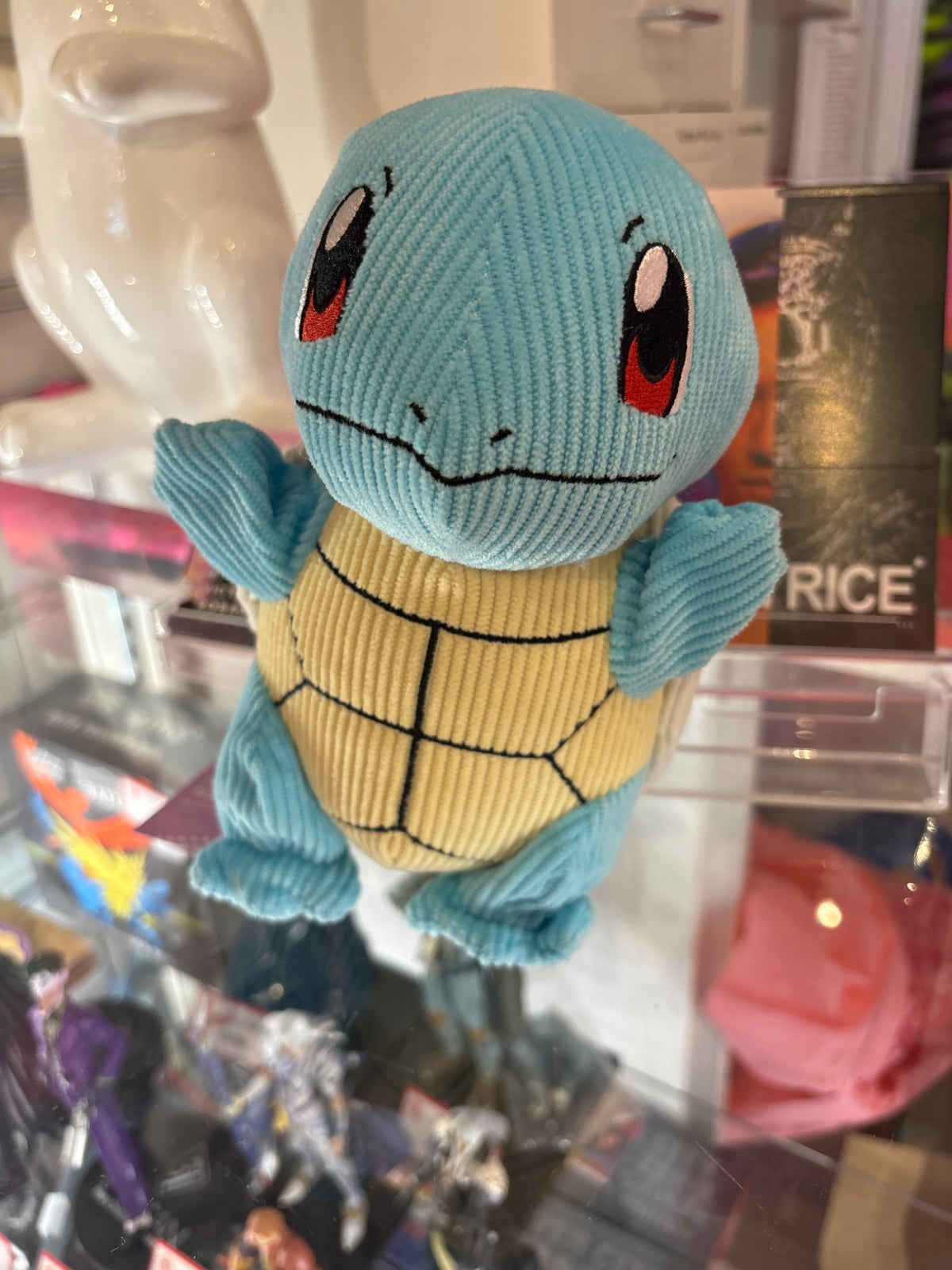 Squirtle corduroy plush from Pokémon centre - 1