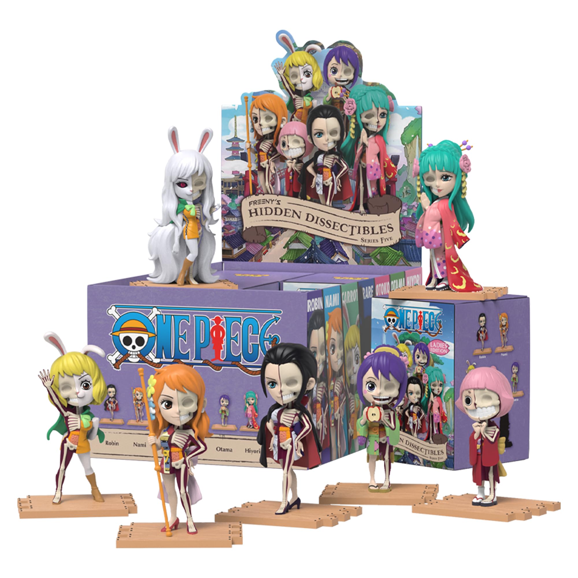 One Piece Ladies Edition Freeny's Hidden Dissectibles Series 5 - Mighty Jaxx - single blind box - 2