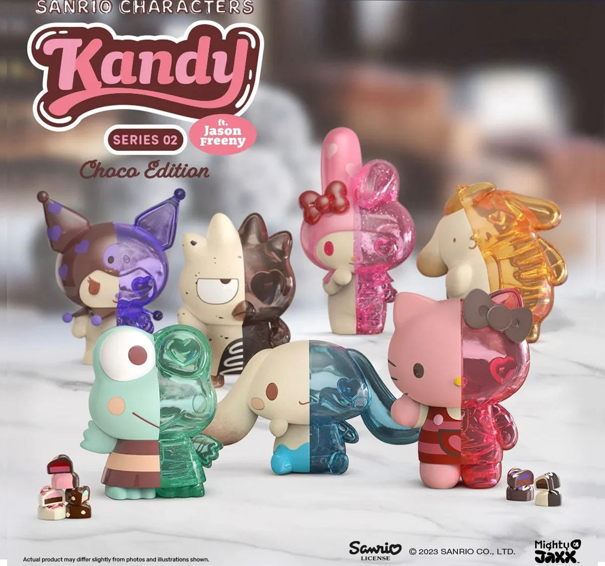 Sanrio Characters - Kandy Series 02 - Jason Freeny - Mighty Jaxx - single blind box - 1