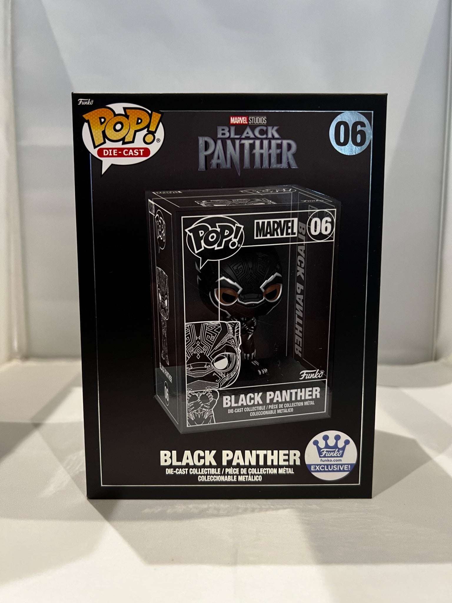 Black Panther 06 - Pop Die Cast Funko Shop Exclusive - Funko Pop