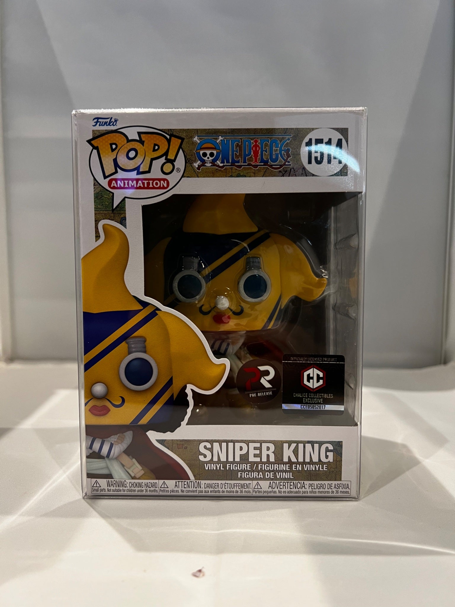 Sniper King 1514 - One Piece Pre-release Chalice Collectibles Exclusive - Funko Pop