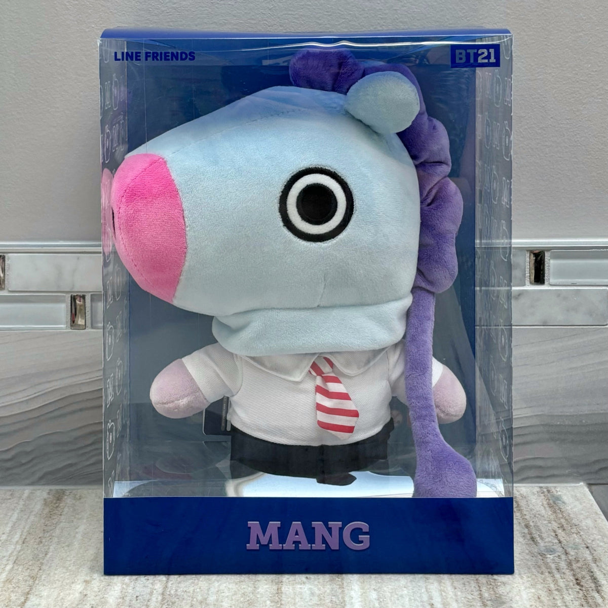 BT21 Back to School Standing Plush - Mang - 1