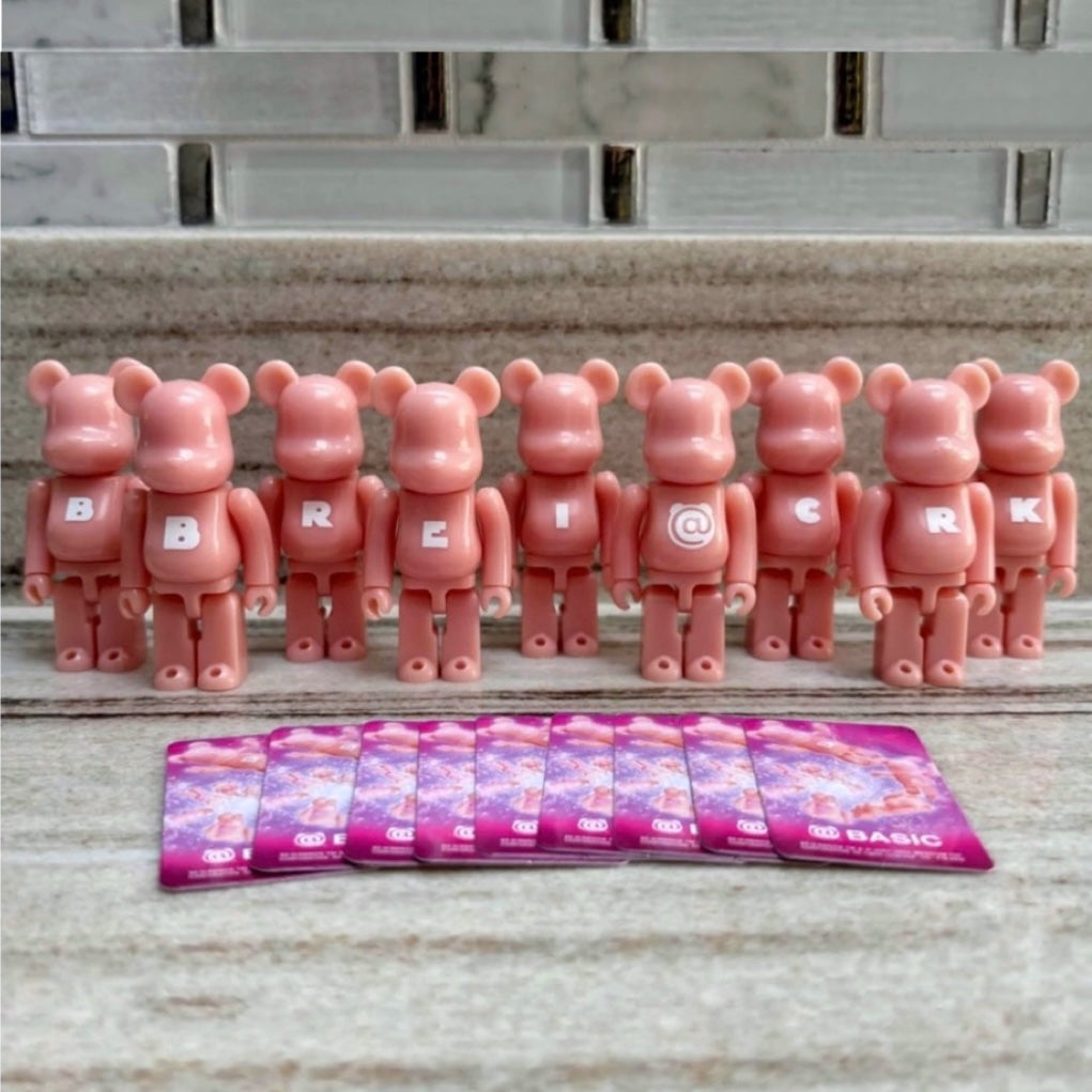 Bearbrick Series 45 - Basic Letter Full Set of 9 by Medicom - 1