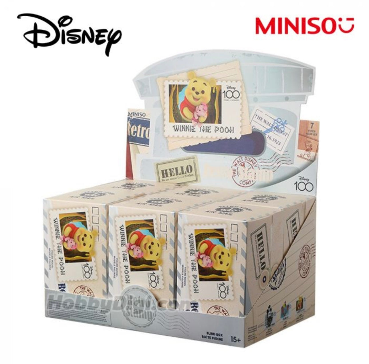 Miniso Disney 100 Retro Stamps - single blind box