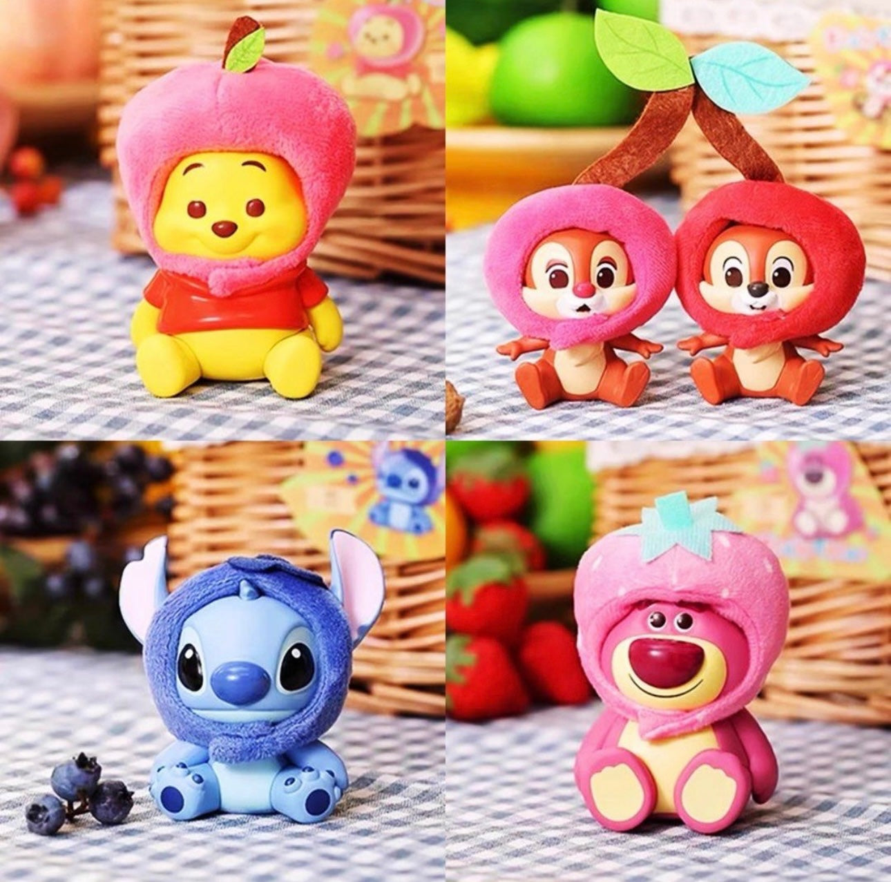 MINISO x Disney Pixar Fruit Theme Headgear series - single blind box